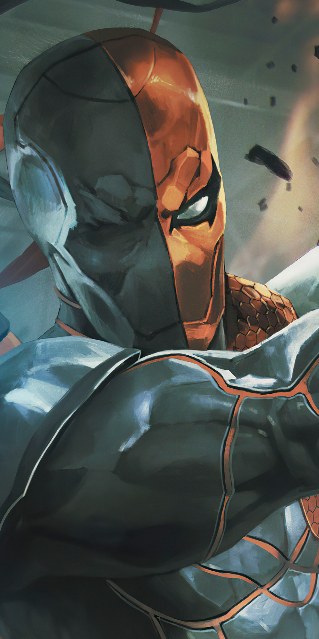 Handy-Wallpaper Comics, Dc Comics, Deathstroke kostenlos herunterladen.