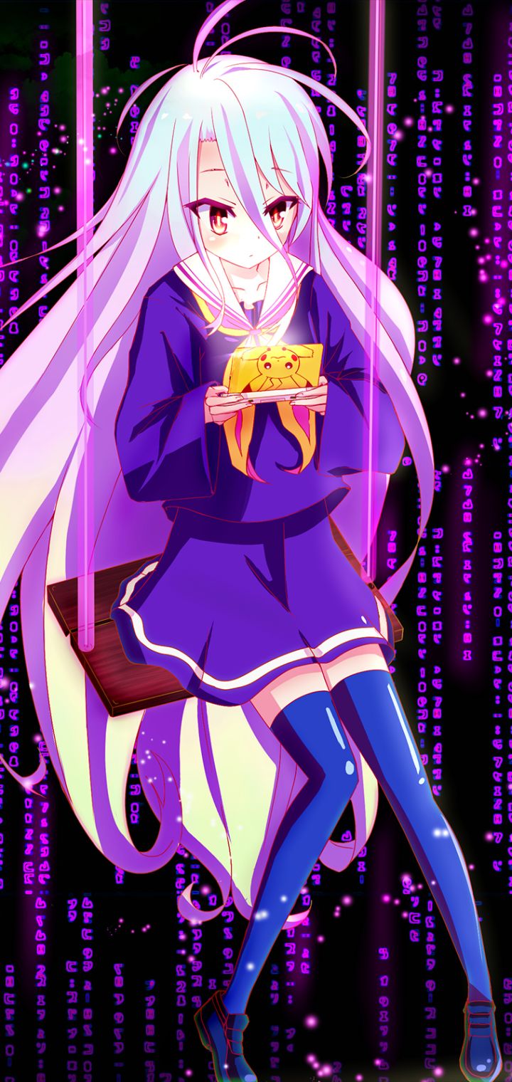 Descarga gratuita de fondo de pantalla para móvil de Animado, Shiro (Sin Juego Sin Vida), No Game No Life.