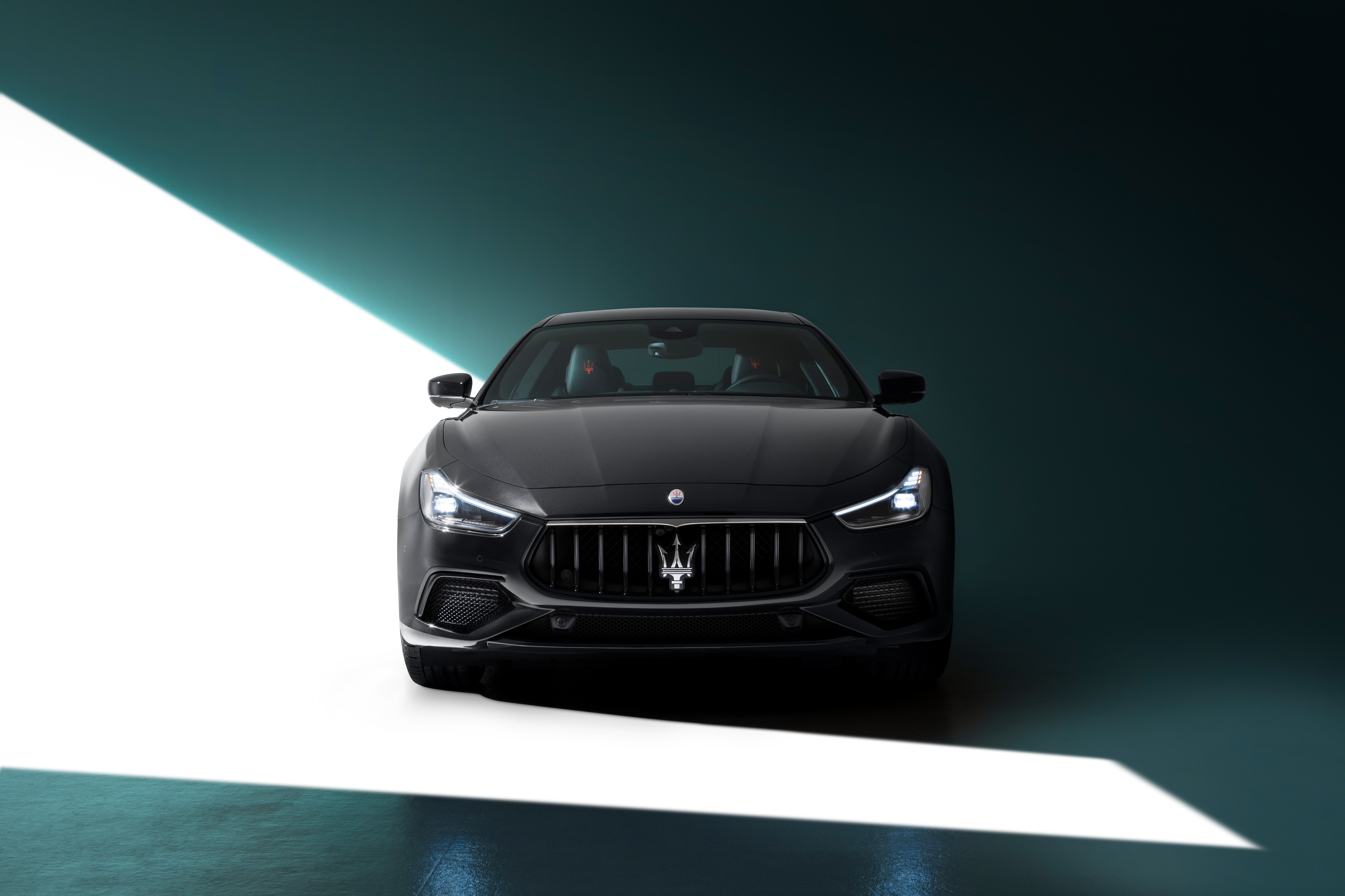 Téléchargez gratuitement l'image Maserati, Voiture, Maserati Ghibli, Véhicules, Voiture Noire sur le bureau de votre PC