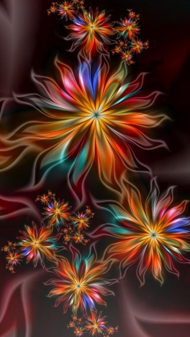 Download mobile wallpaper Flowers, Flower, Colors, Colorful, Artistic for free.