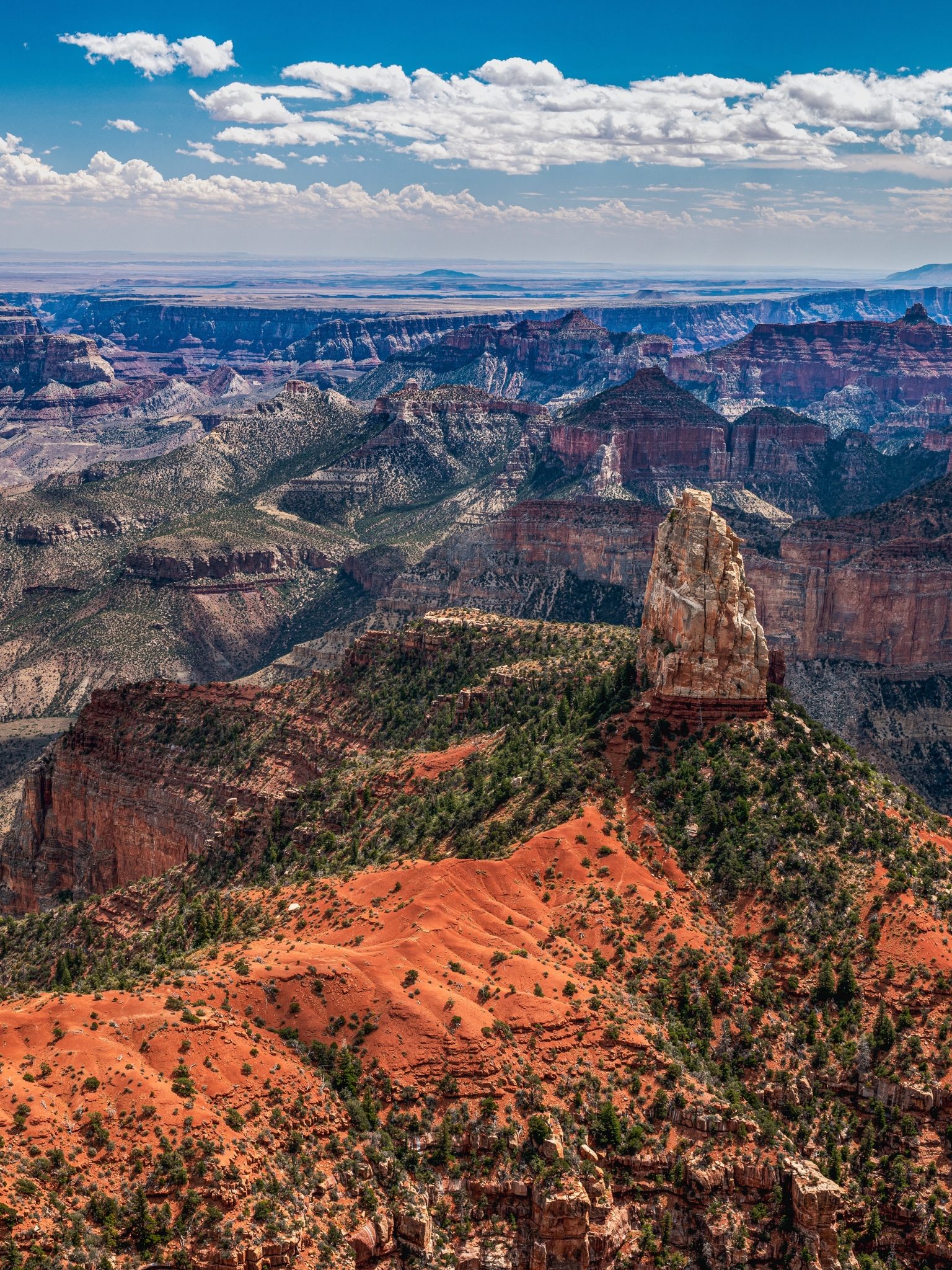 Handy-Wallpaper Landschaft, Natur, Schlucht, Horizont, Arizona, Vereinigte Staaten Von Amerika, Erde/natur kostenlos herunterladen.
