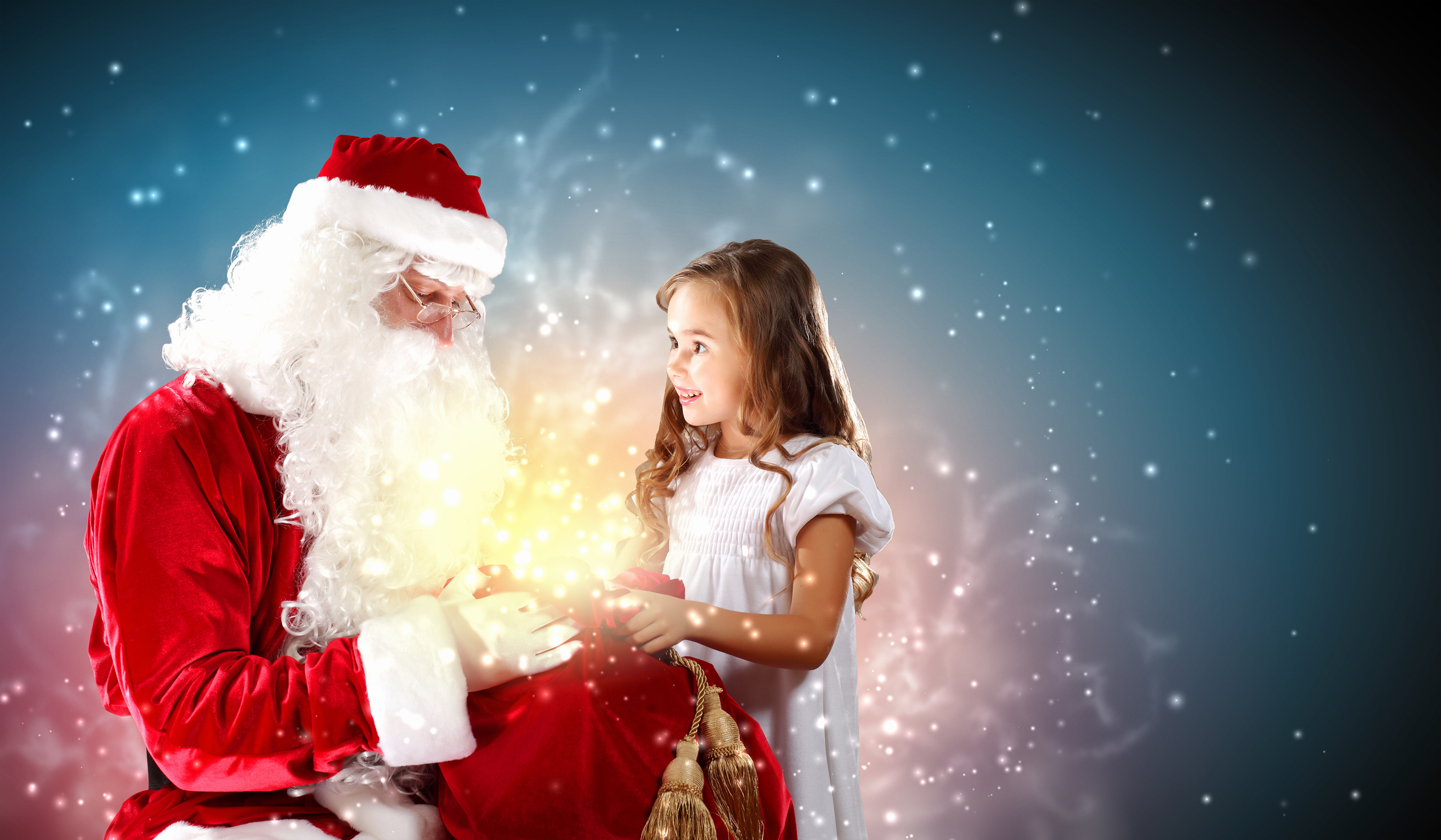 Завантажити шпалери безкоштовно Різдво, Свято, Дитина, Санта картинка на робочий стіл ПК