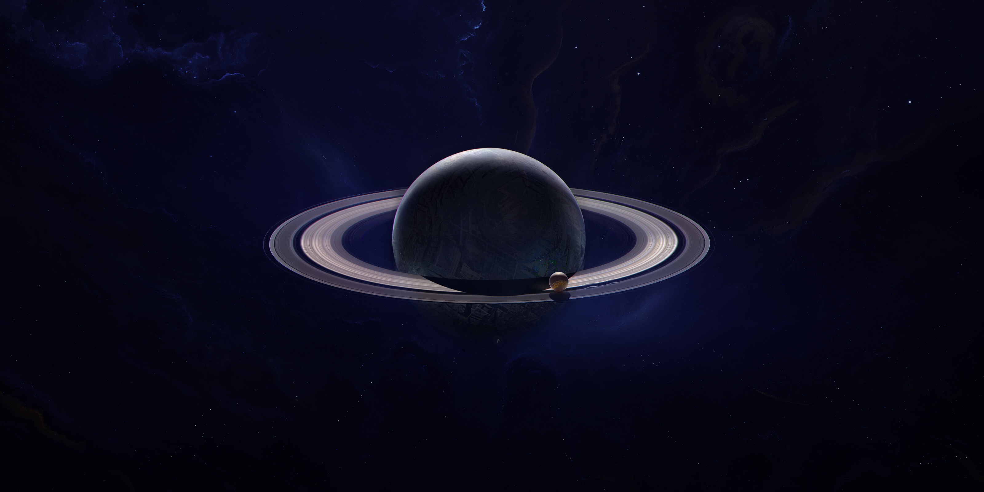 Descarga gratuita de fondo de pantalla para móvil de Espacio, Planeta, Ciencia Ficción, Anillo Planetario.