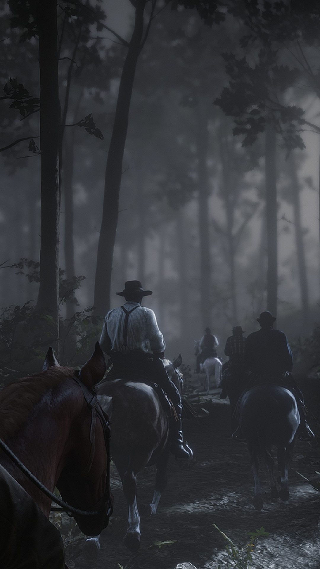 Handy-Wallpaper Computerspiele, Red Dead Redemption 2, Roter Tot kostenlos herunterladen.