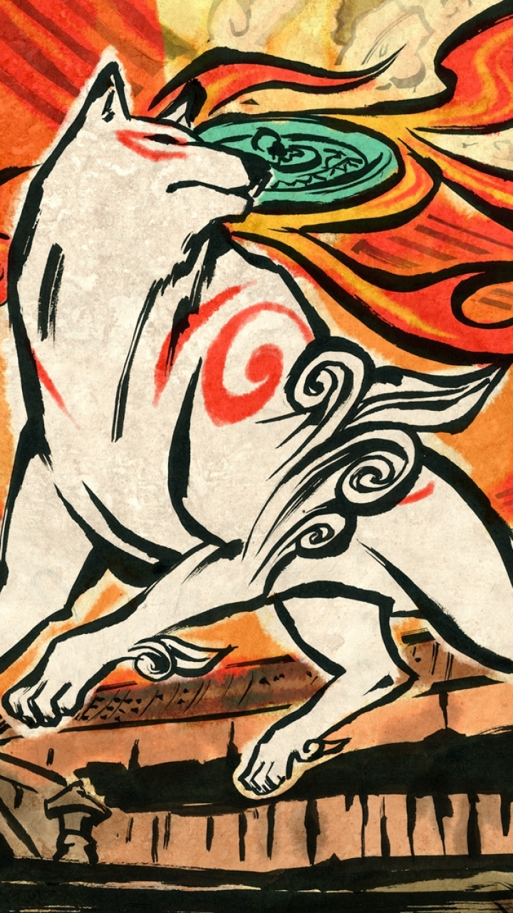 Descarga gratuita de fondo de pantalla para móvil de Videojuego, Okami.