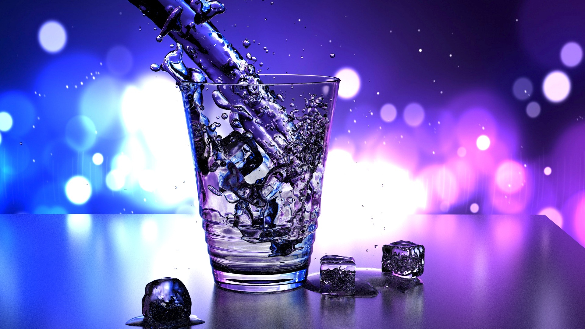Free download wallpaper Water, Photography, Ice Cube on your PC desktop