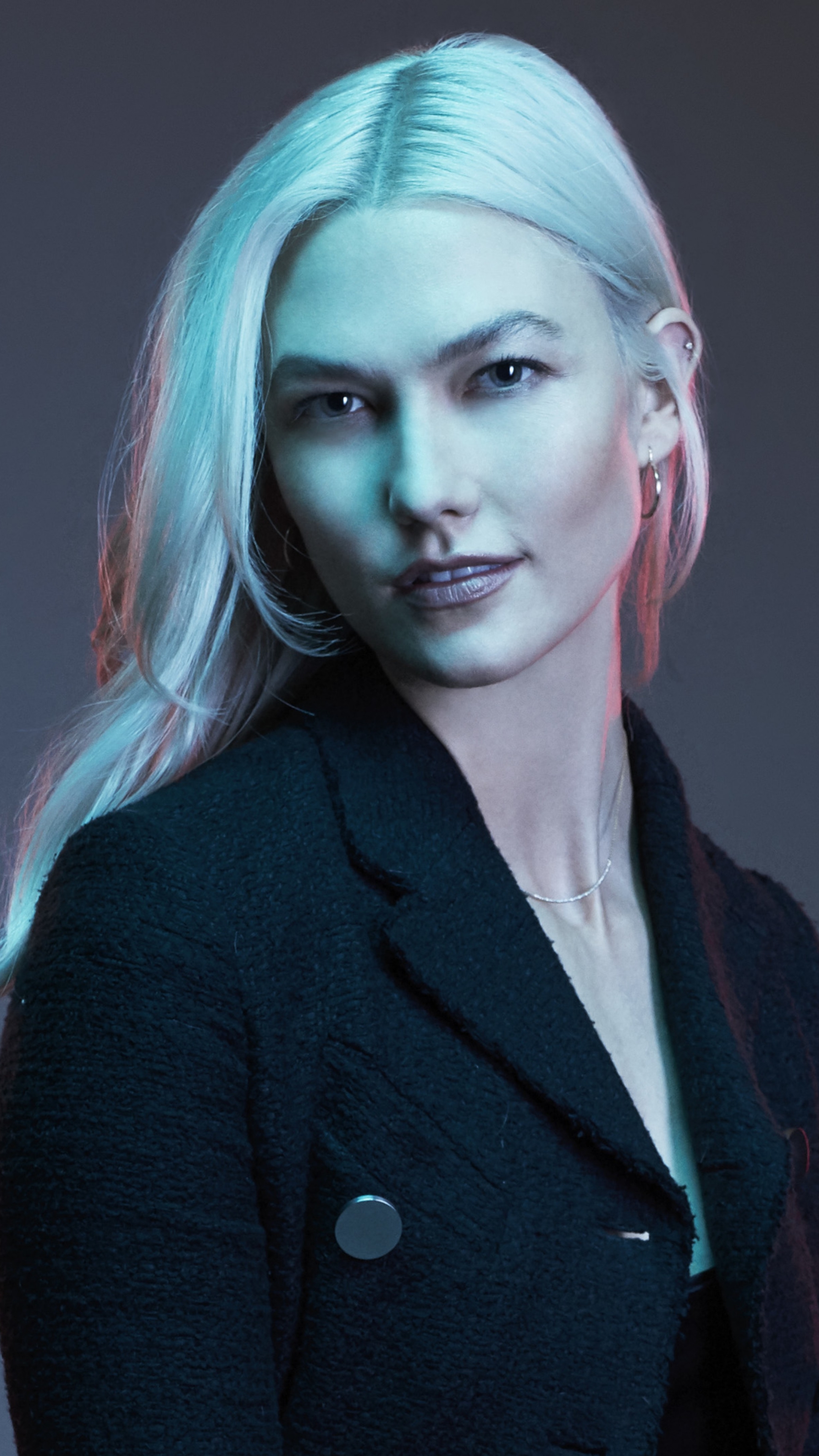 Descarga gratuita de fondo de pantalla para móvil de Modelo, Americano, Celebridades, Pelo Blanco, Karlie Kloss.