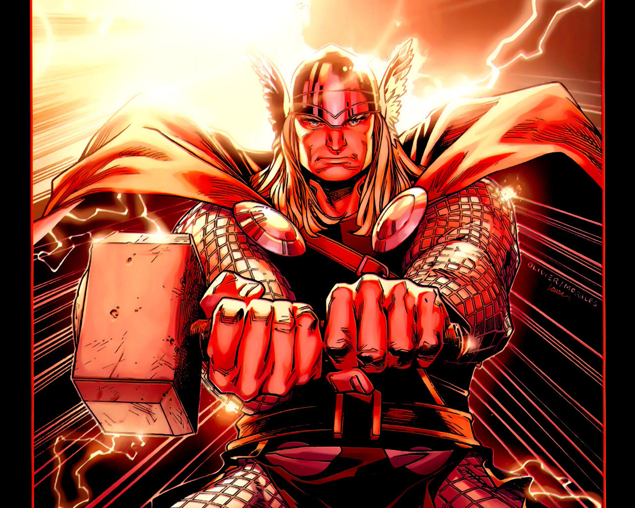 Téléchargez des papiers peints mobile Thor, Bande Dessinées gratuitement.