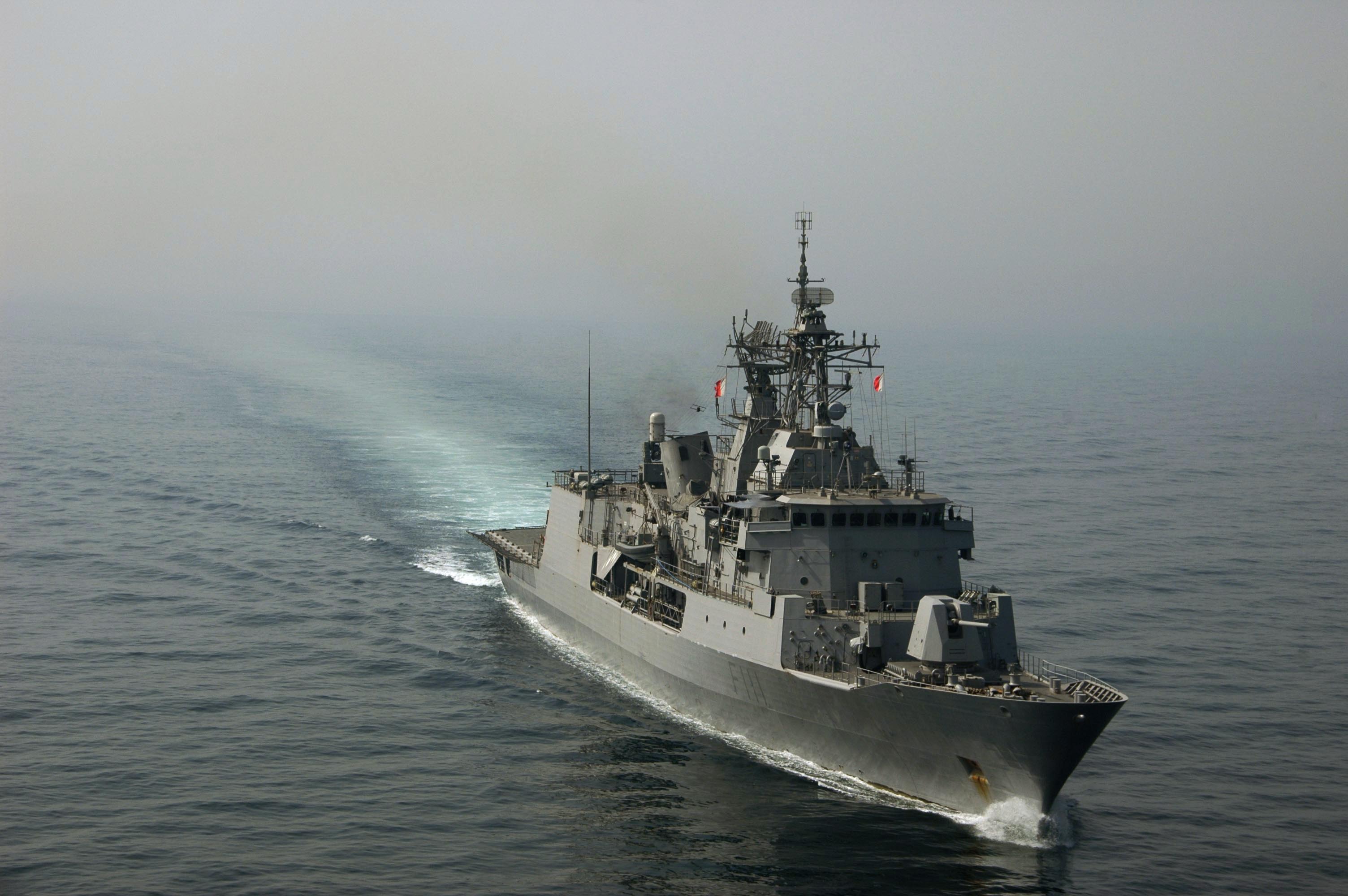 military, hmnzs te mana (f111), frigate, warship, warships
