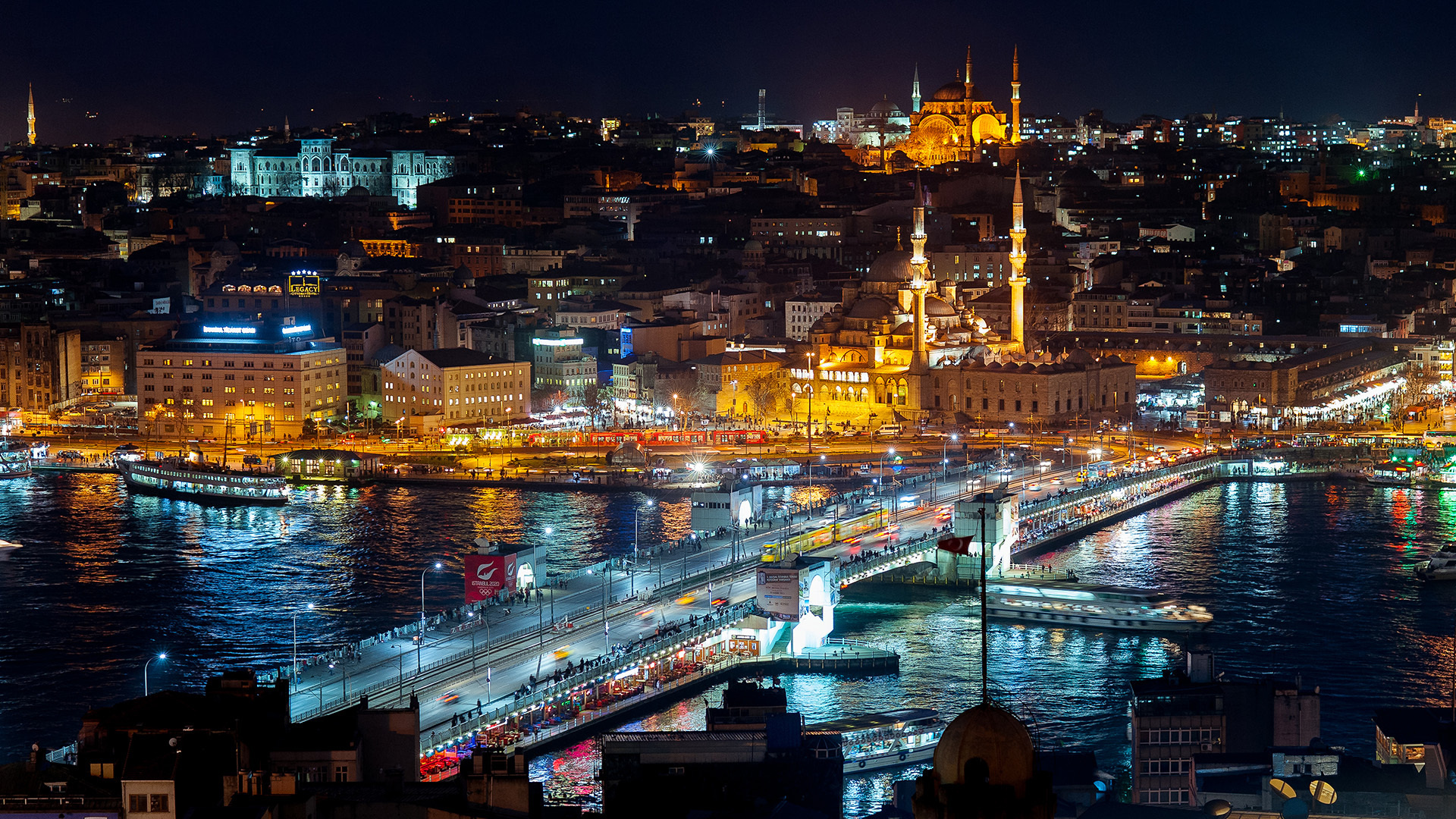 Завантажити шпалери безкоштовно Міста, Туреччина, Стамбул, Створено Людиною картинка на робочий стіл ПК