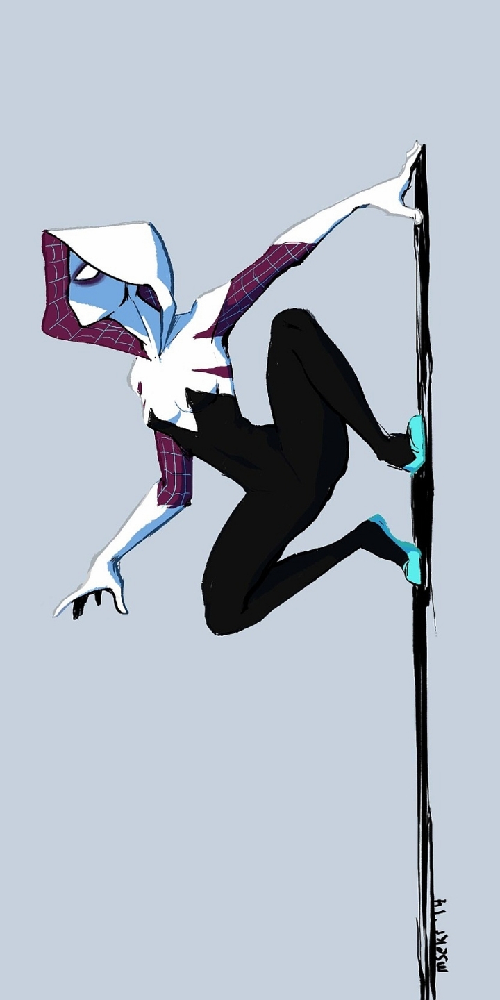 Handy-Wallpaper Comics, Spider Gwen kostenlos herunterladen.