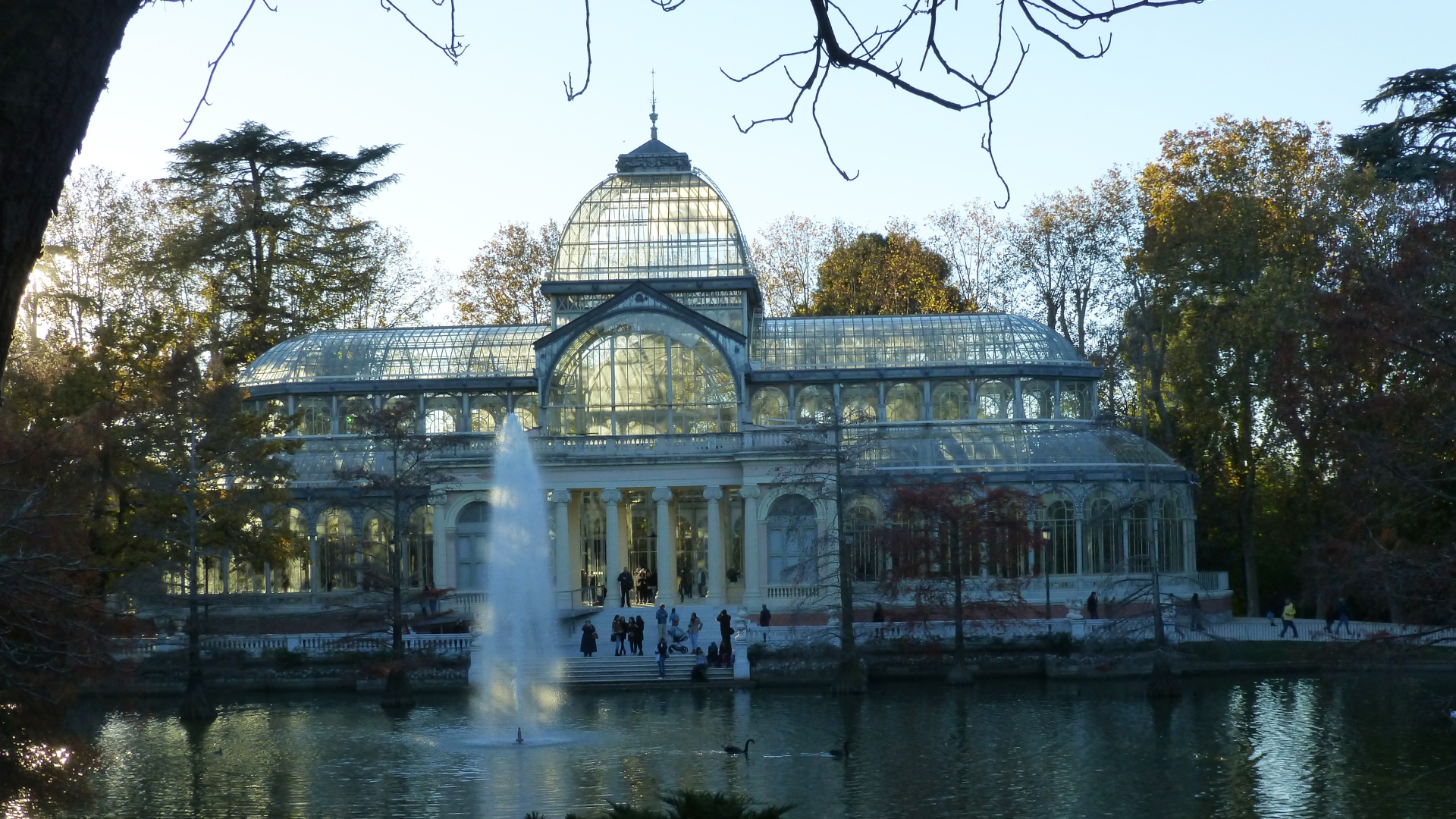 Download mobile wallpaper Man Made, Palacio De Cristal for free.