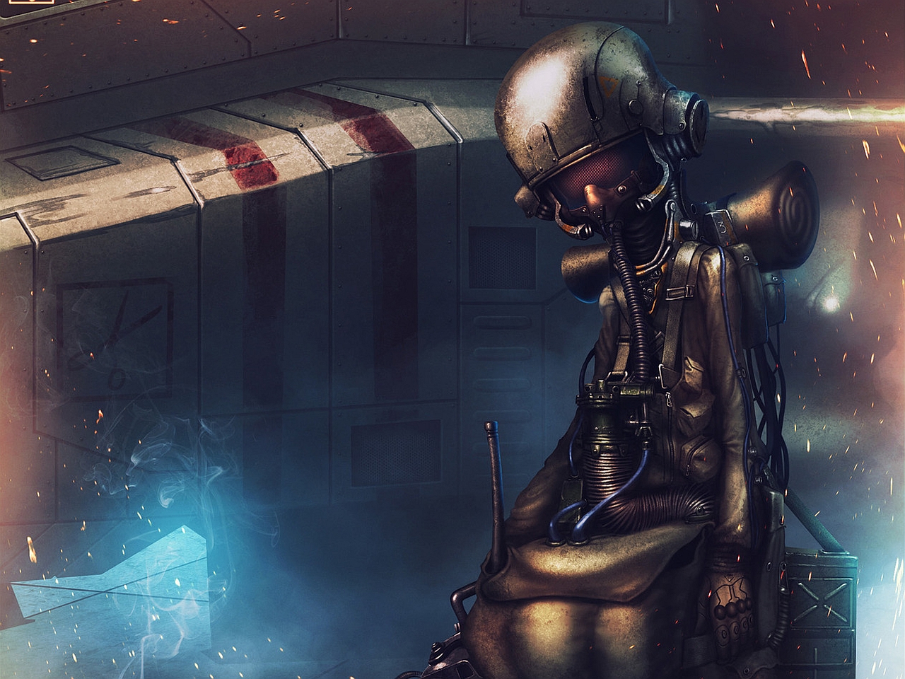 Free download wallpaper Robot, Sci Fi on your PC desktop