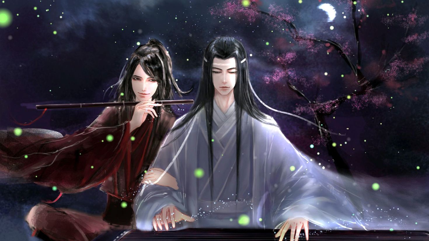 Free download wallpaper Anime, Lan Zhan, <b>Wei</b> Ying, Lan Wangji, <b>Wei</b> Wuxian, <b>Mo</b>...