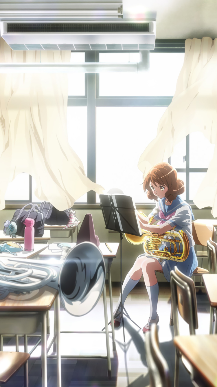 Descarga gratuita de fondo de pantalla para móvil de Animado, Kumiko Oumae, Hibike! Euphonium.