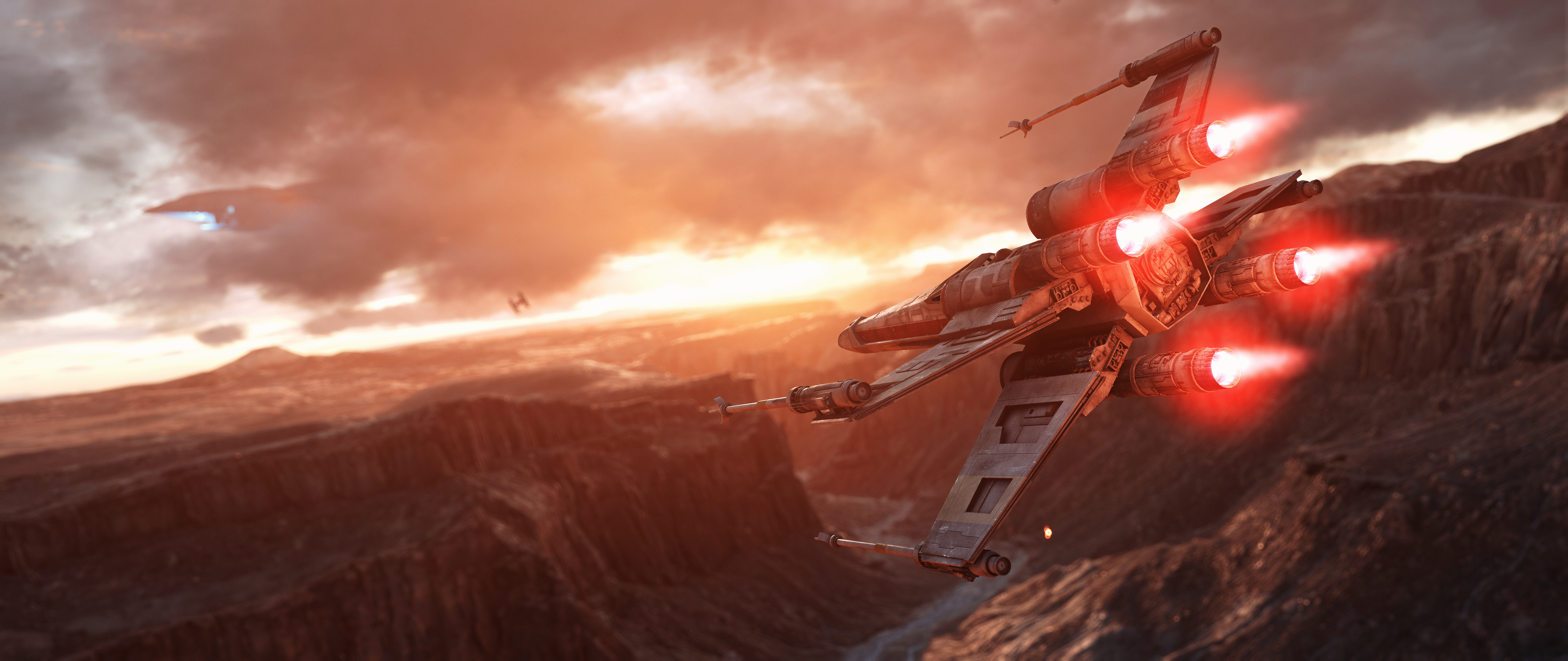 x wing, video game, star wars battlefront (2015), star wars