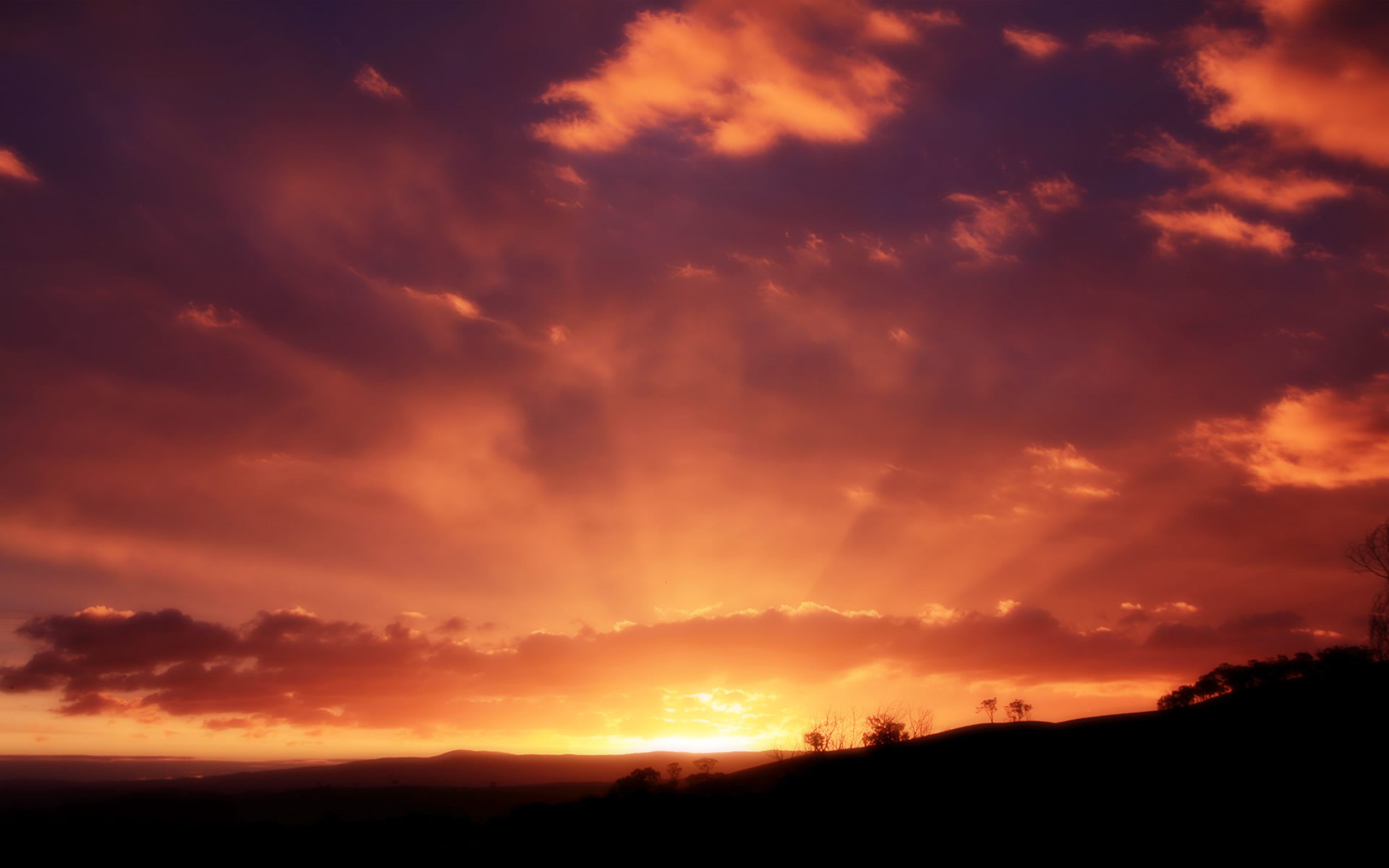 Free download wallpaper Nature, Sunset, Sky, Earth, Cloud on your PC desktop