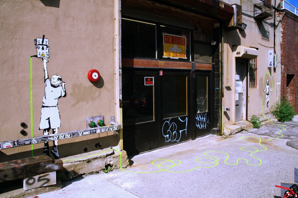 Handy-Wallpaper Gebäude, Graffiti, Menschengemacht kostenlos herunterladen.
