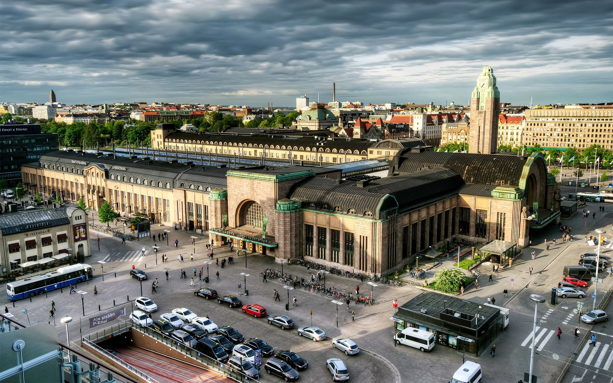 finland, helsinki, cities, view from above, hdr, capital