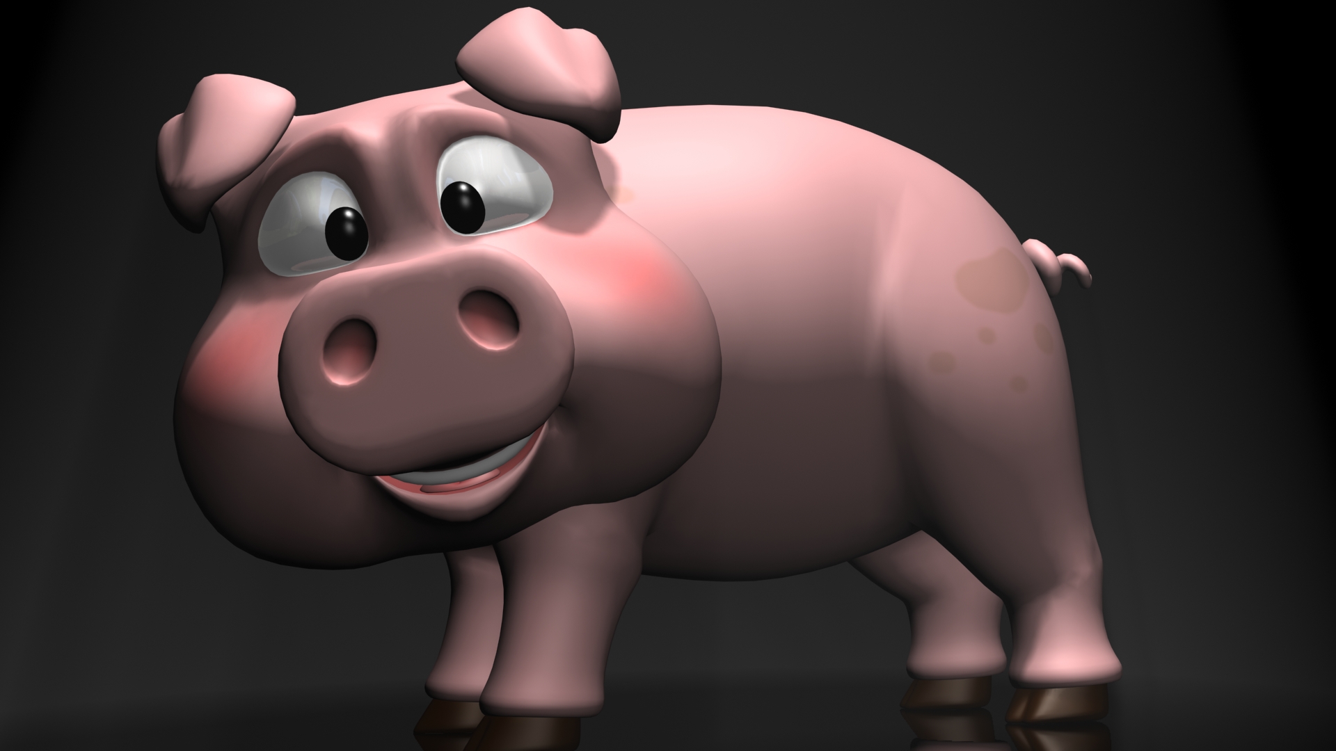 670653 télécharger l'image dessin animé, artistique, art 3d, mignon, fantaisie, mammifère, cochon, porc - fonds d'écran et économiseurs d'écran gratuits