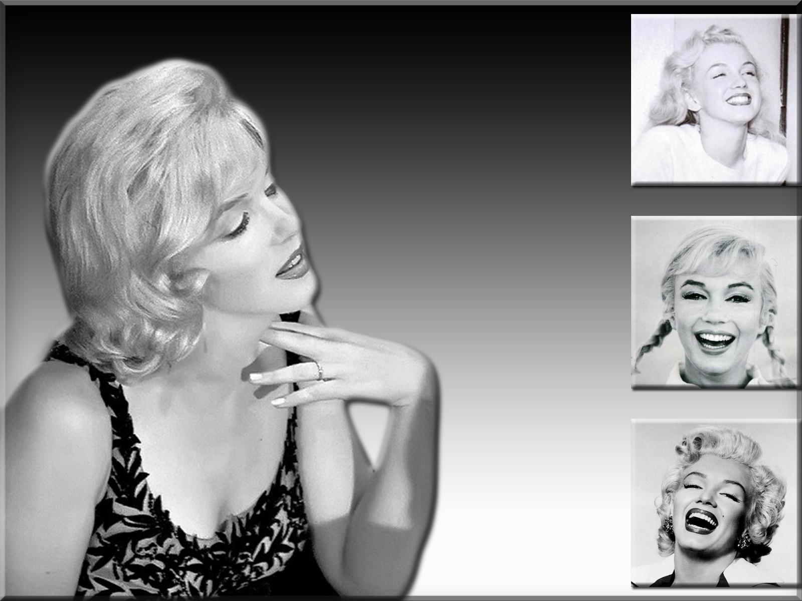 Free download wallpaper Marilyn Monroe, Blonde, Celebrity on your PC desktop