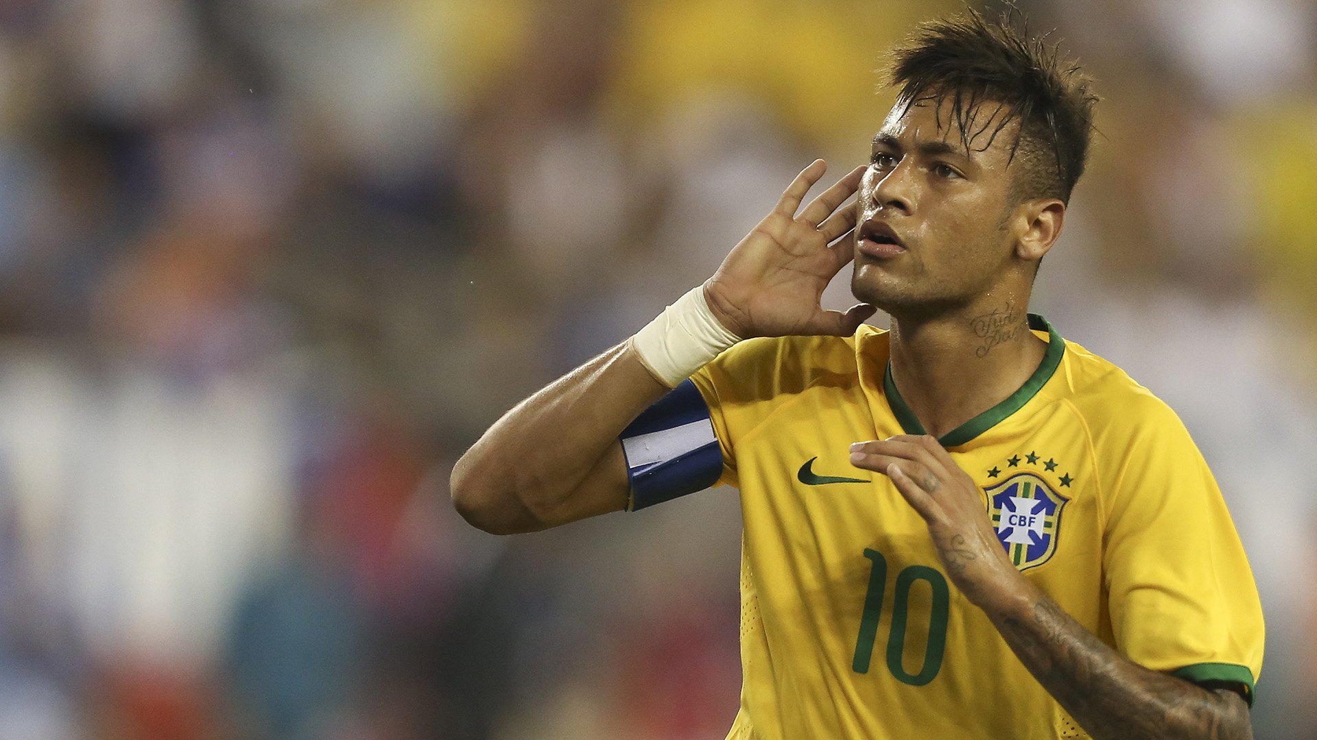Téléchargez des papiers peints mobile Des Sports, Football, Brésilien, Neymar gratuitement.