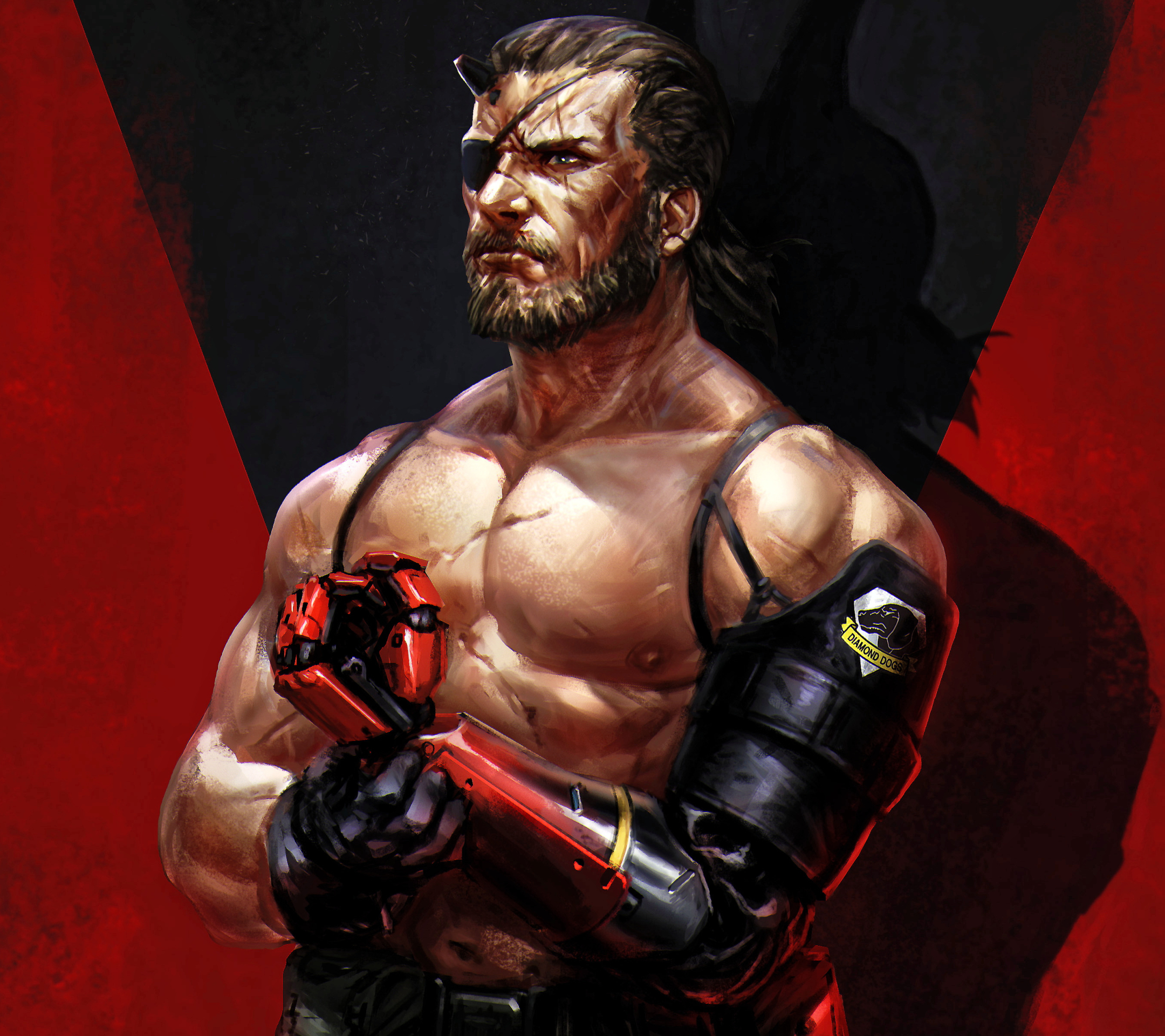 Download mobile wallpaper Warrior, Video Game, Metal Gear Solid, Metal Gear Solid V: The Phantom Pain for free.