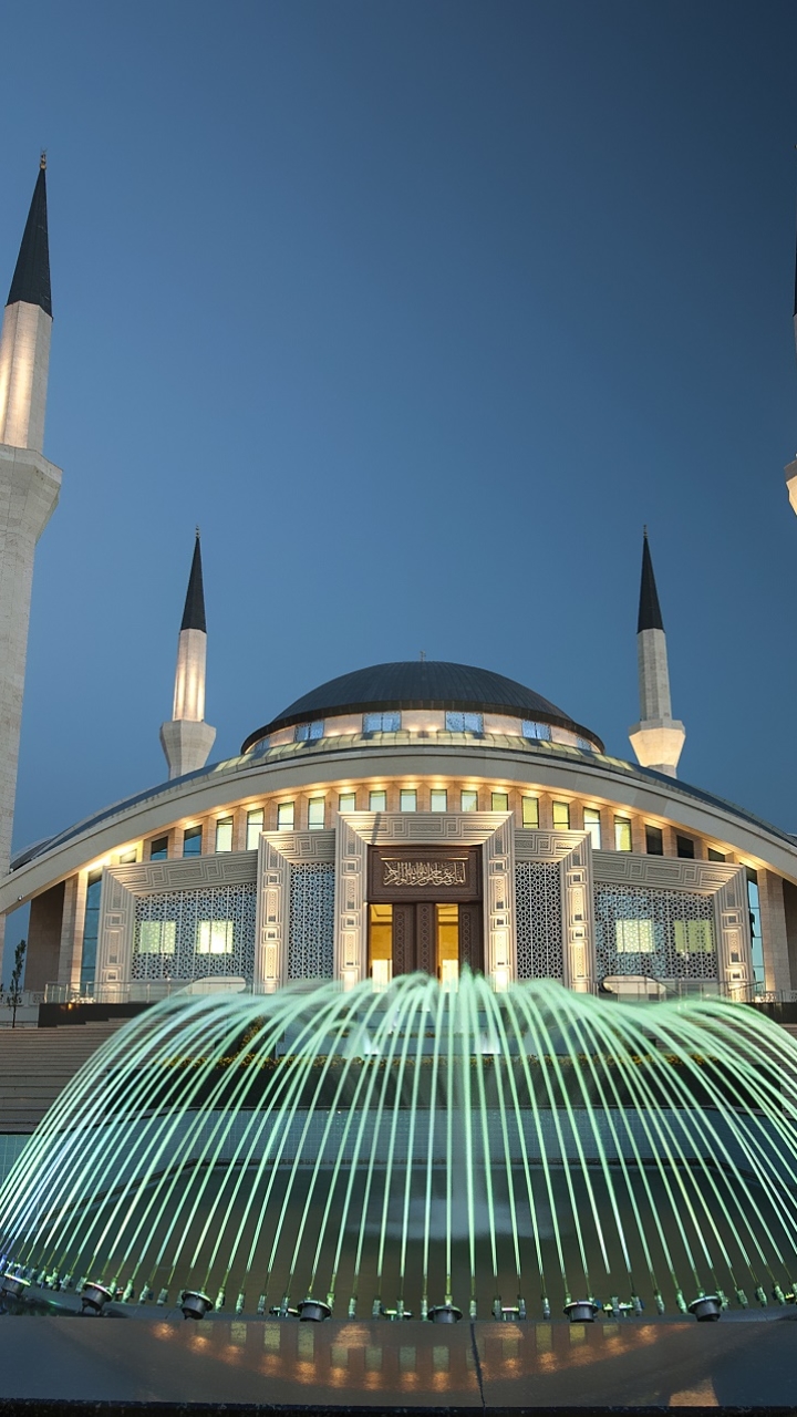 Téléchargez des papiers peints mobile Fontaine, Mosquée, Religieux, Mosquées gratuitement.