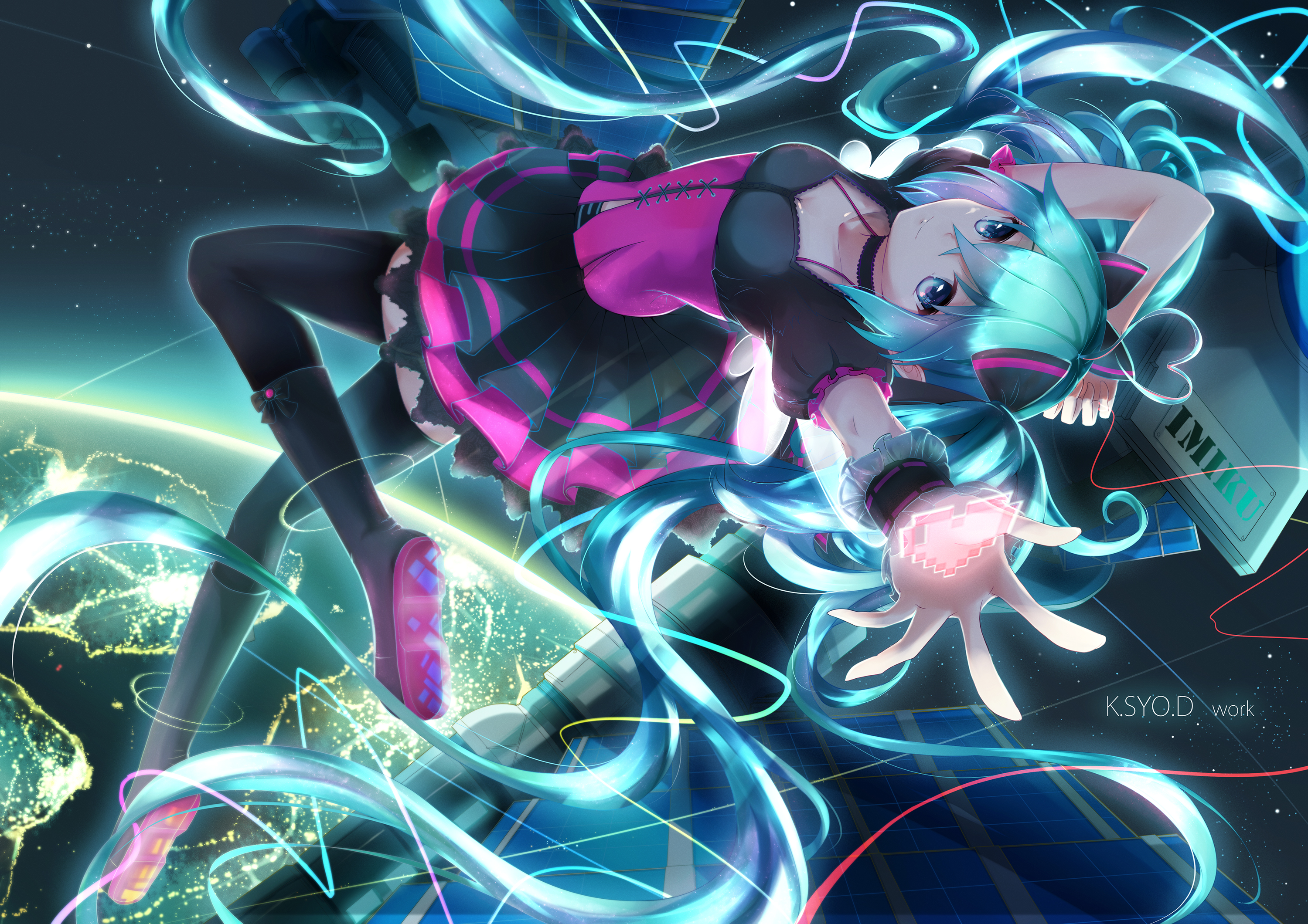 Download mobile wallpaper Anime, Vocaloid, Hatsune Miku for free.