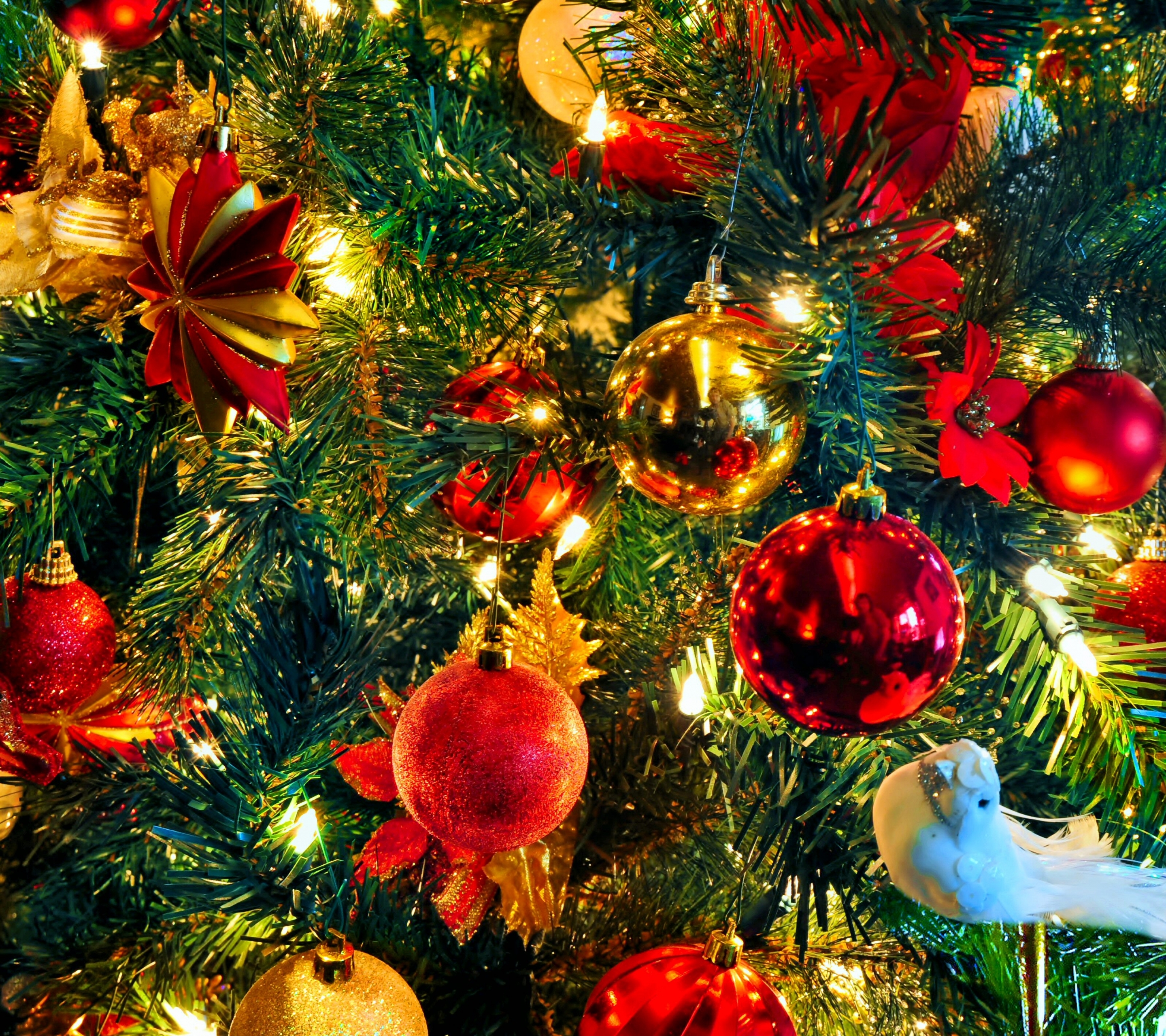Free download wallpaper Christmas, Holiday, Colorful, Christmas Ornaments on your PC desktop