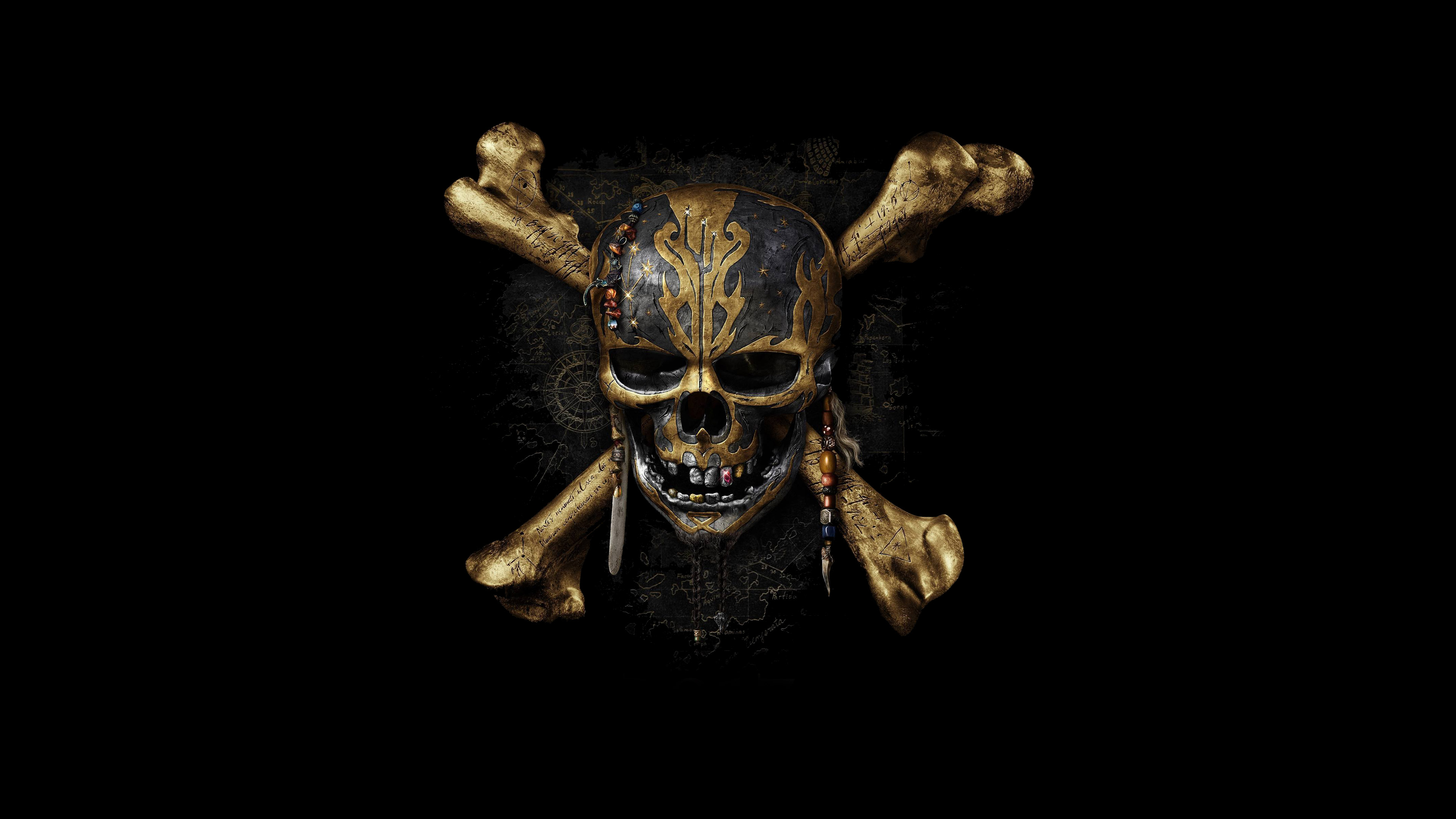 778359 скачать обои череп, кино, пираты карибского моря: мертвецы не рассказывают сказки, пираты карибского моря - заставки и картинки бесплатно