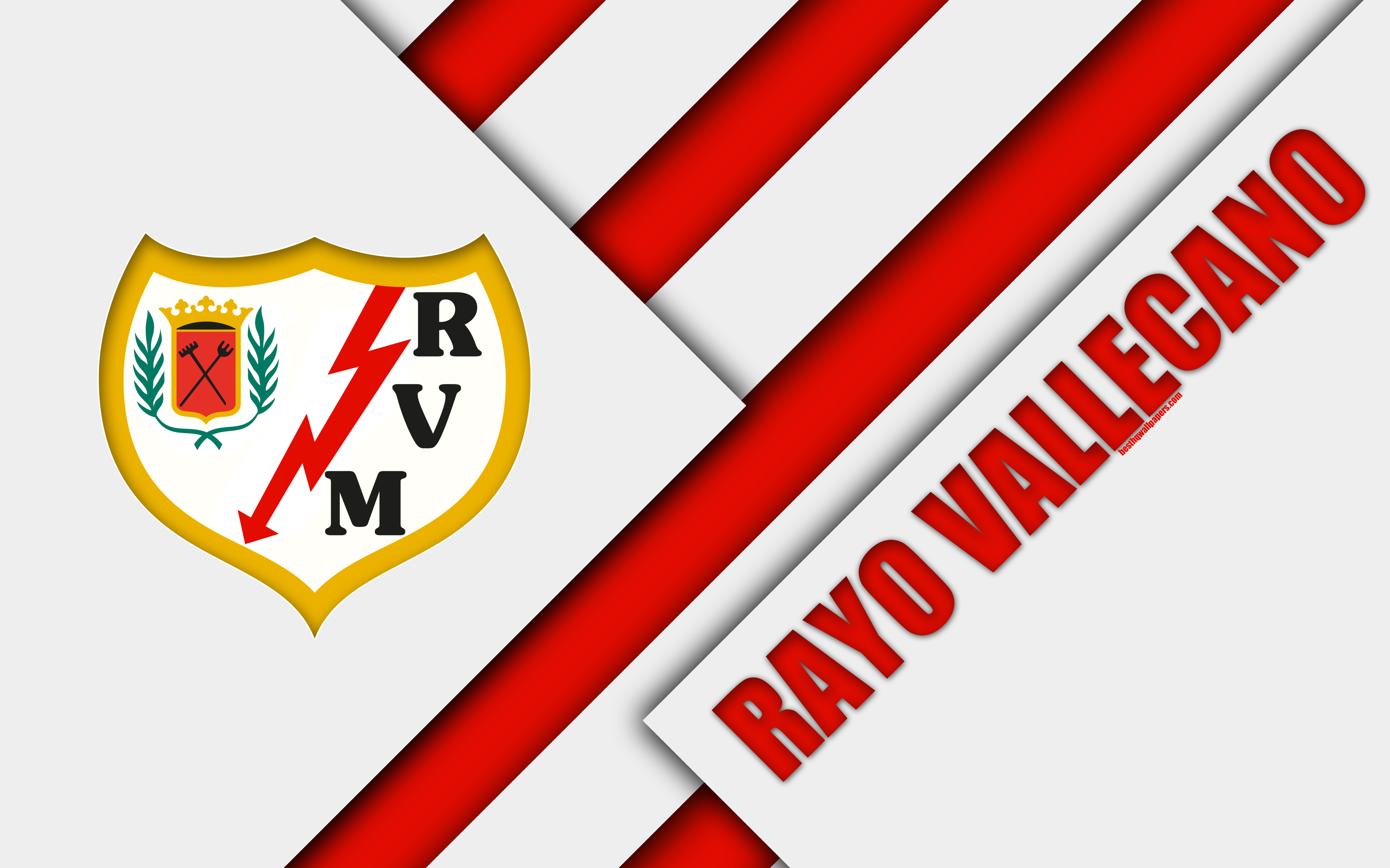 Laden Sie Rayo Vallecano HD-Desktop-Hintergründe herunter