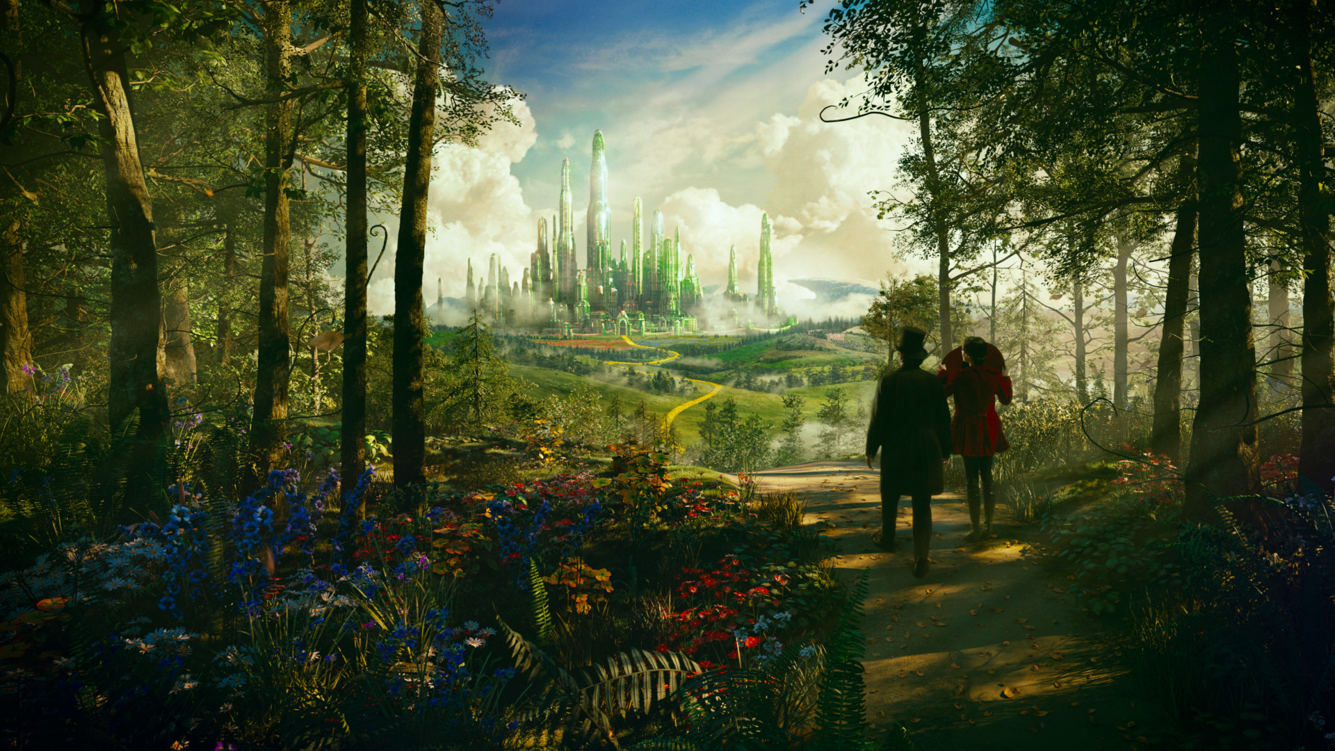 Descarga gratuita de fondo de pantalla para móvil de Películas, Oz: Un Mundo De Fantasía.