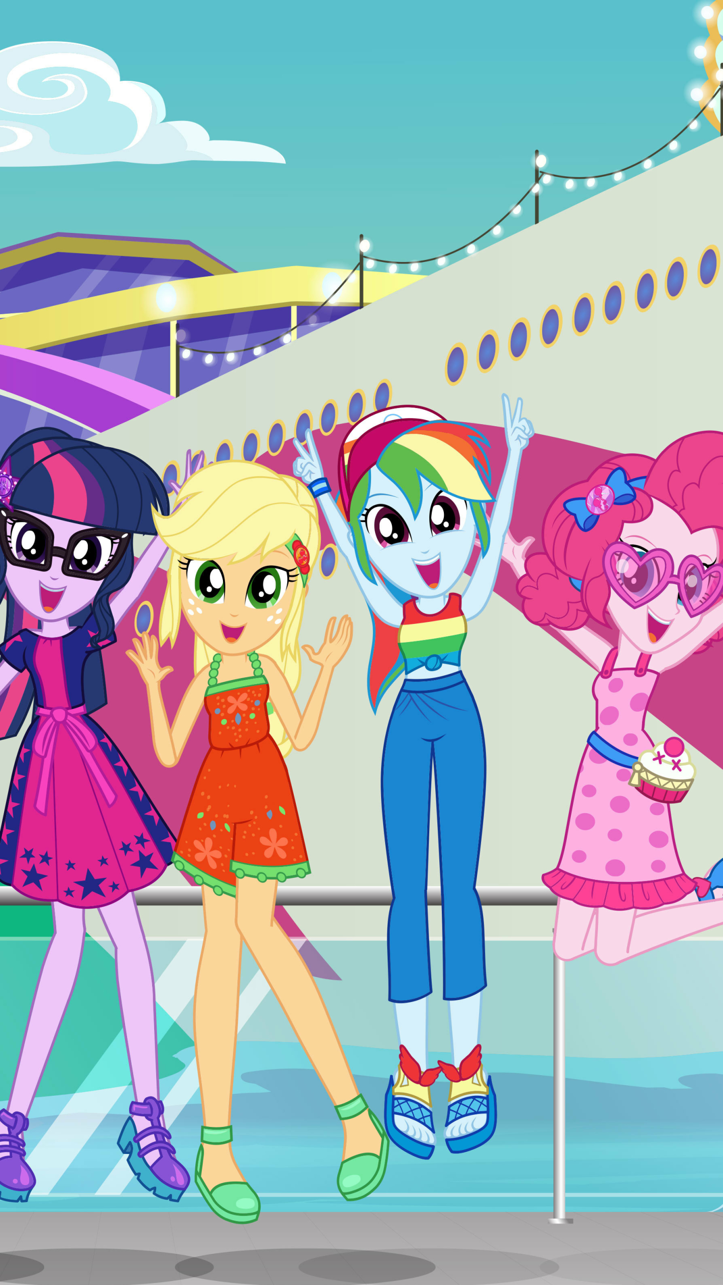 My Little Pony: Equestria Girls Spring Breakdown  Lock Screen