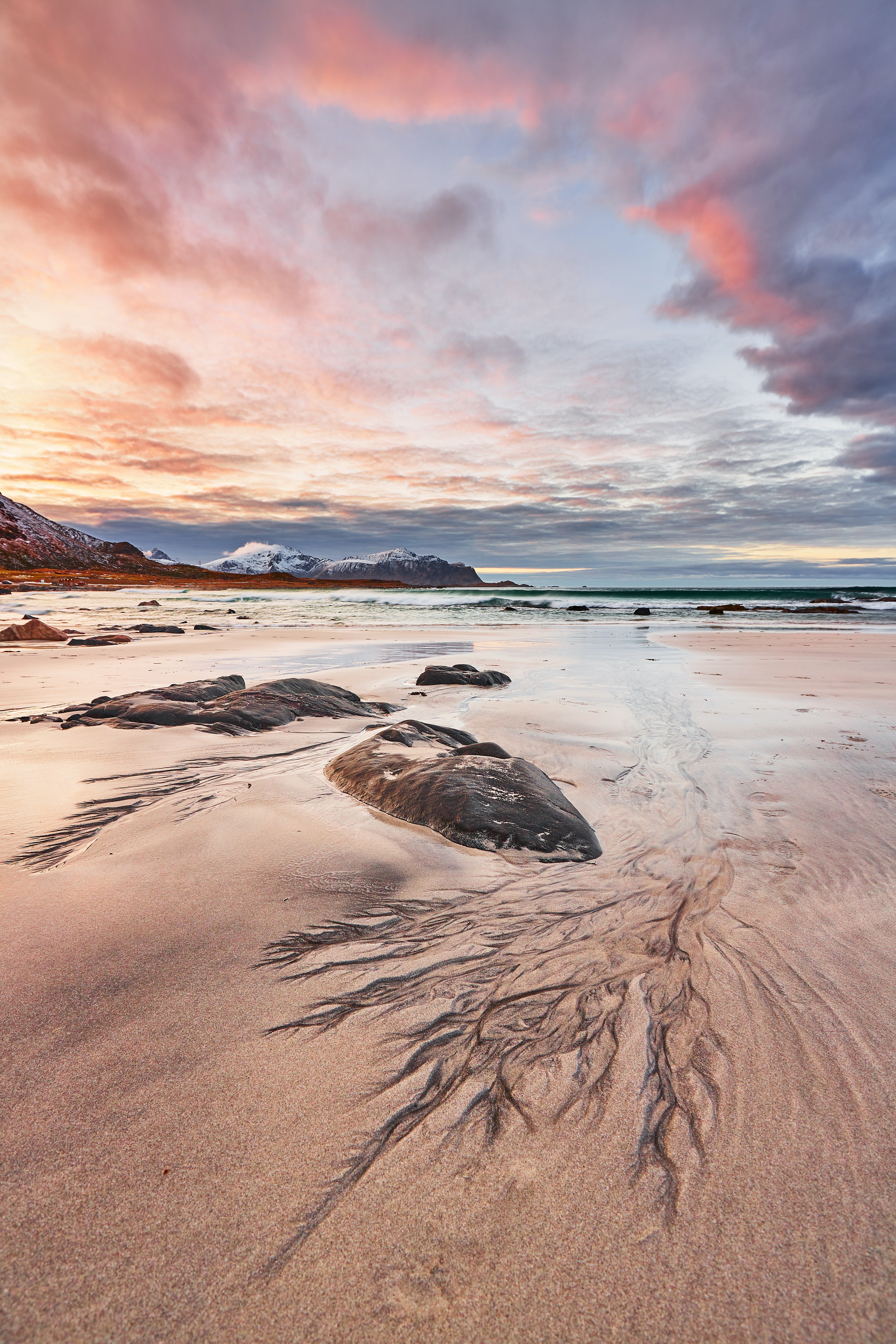 Free download wallpaper Sea, Rocks, Horizon, Coast, Nature, Sand on your PC desktop