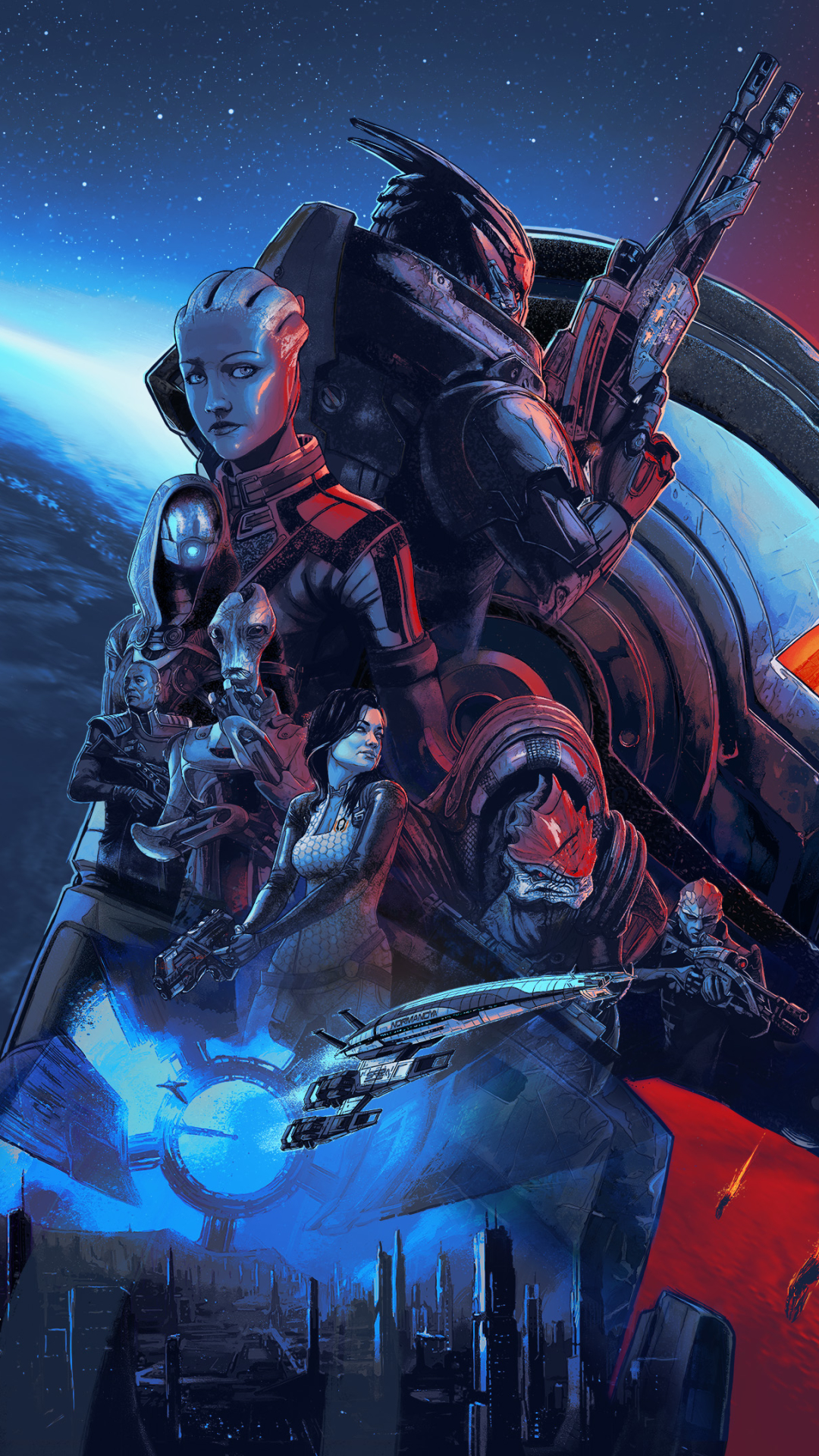 Download mobile wallpaper Mass Effect, Video Game, Mass Effect 3, Mass Effect 2, Mass Effect Legendary Edition for free.