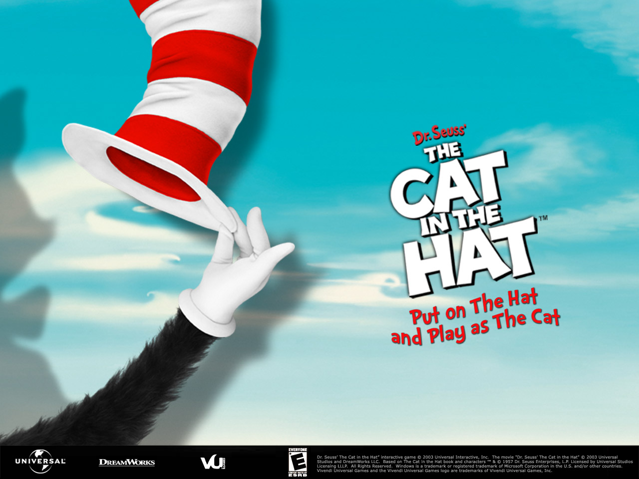 Dr Seuss の The Cat In The HatHDデスクトップの壁紙をダウンロード