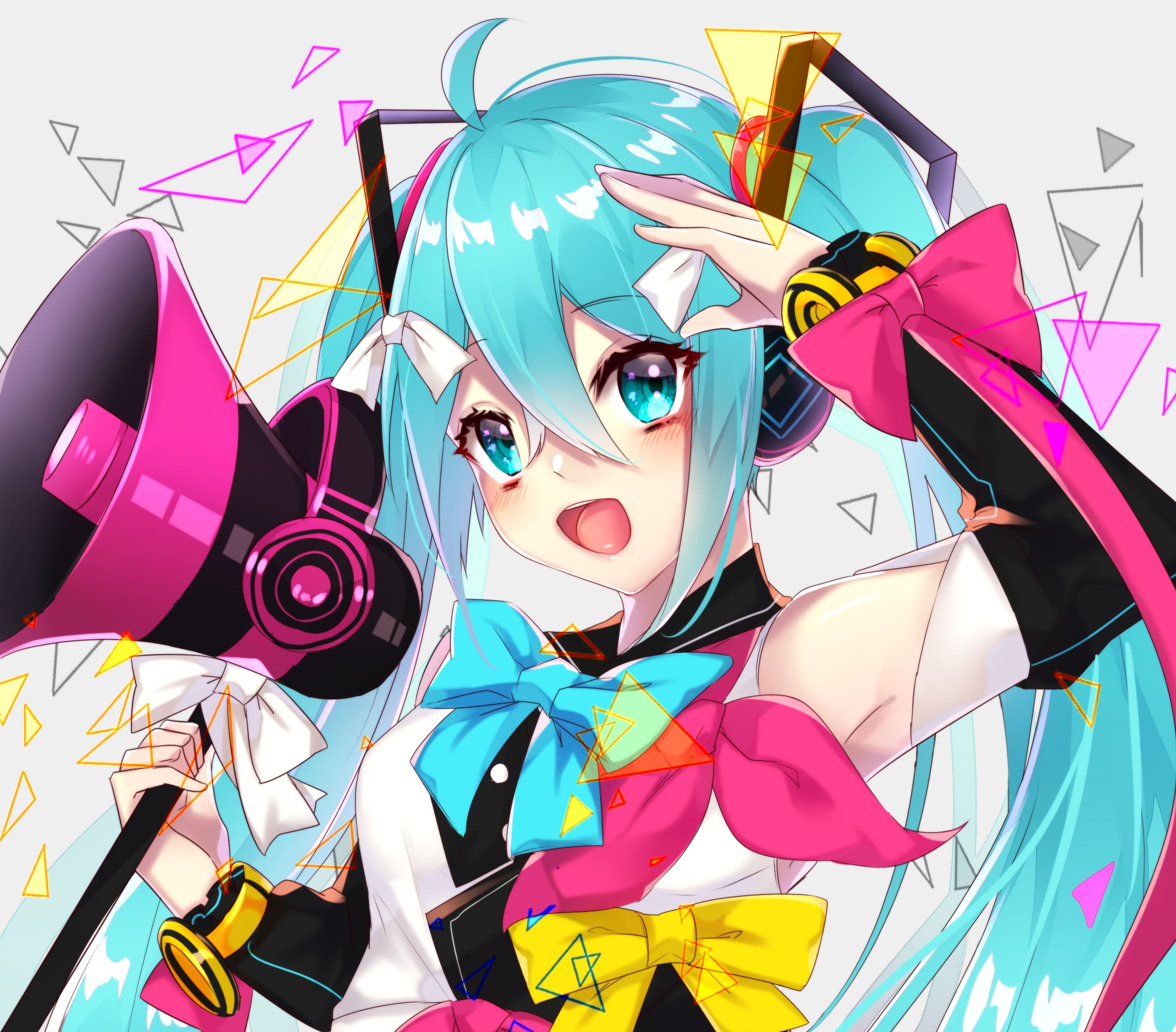 Hatsune miku rabbit hole art