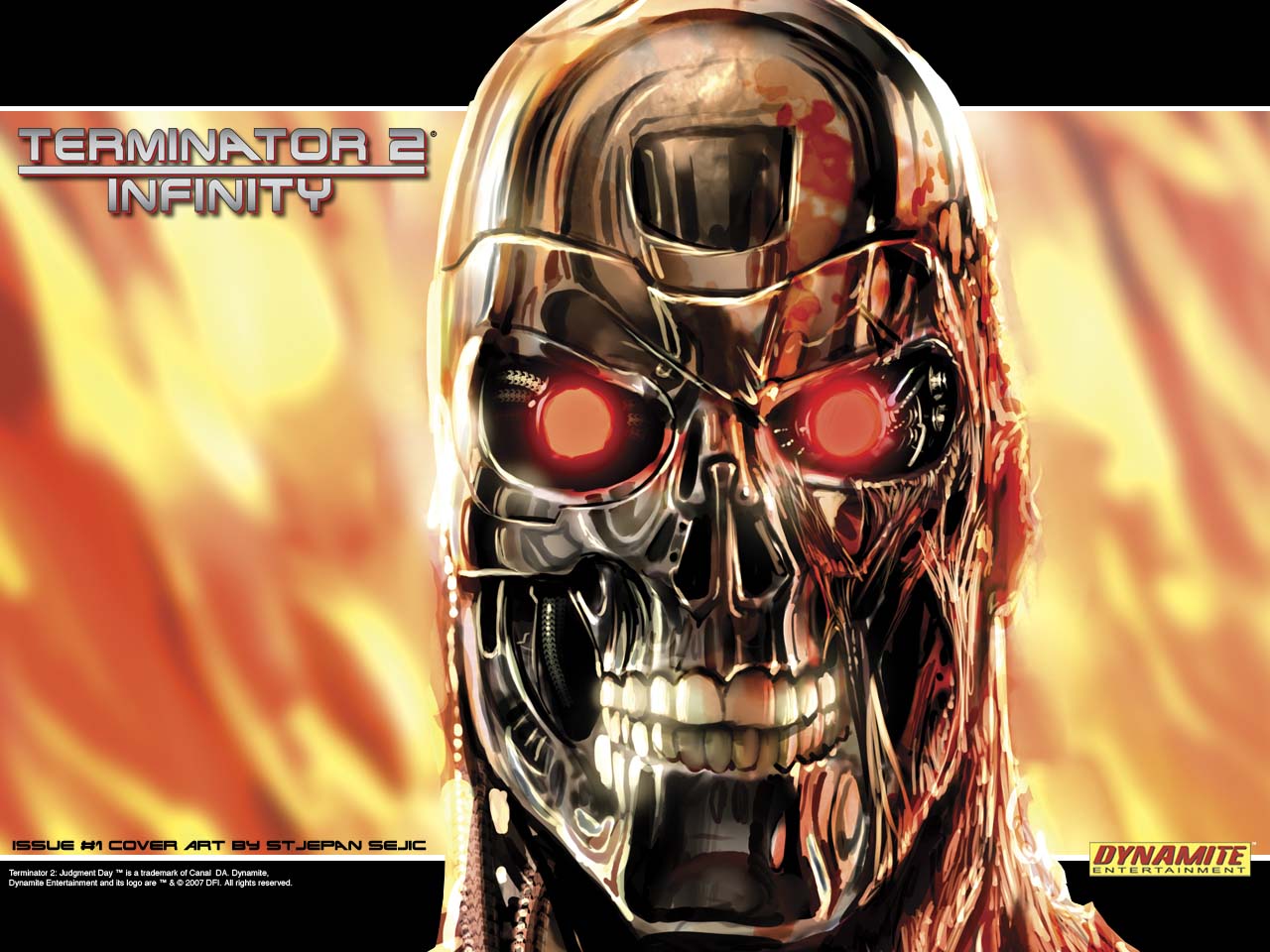 Download mobile wallpaper Terminator, Comics for free.