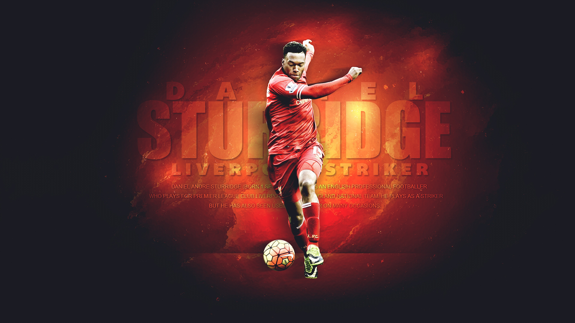 Laden Sie das Sport, Fußball, Fc Liverpool, Daniel Sturridge-Bild kostenlos auf Ihren PC-Desktop herunter