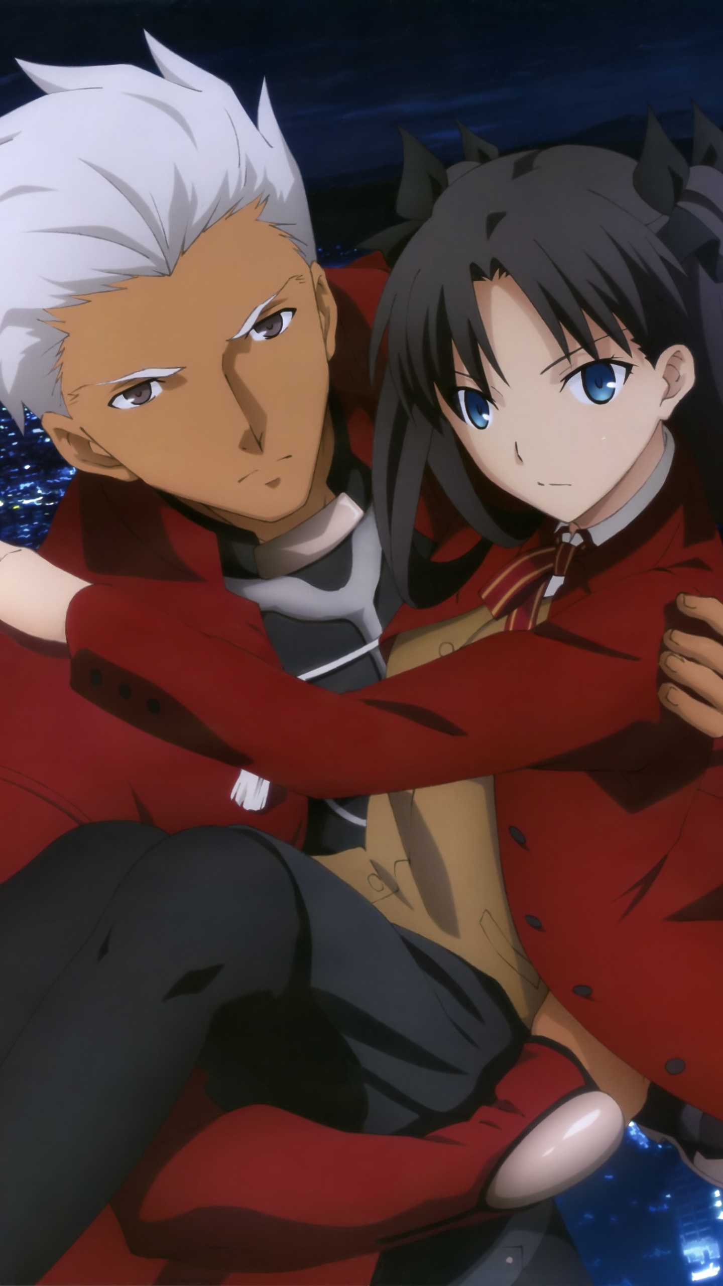 Download mobile wallpaper Anime, Archer (Fate/stay Night), Fate/stay Night: Unlimited Blade Works, Rin Tohsaka, Fate Series for free.
