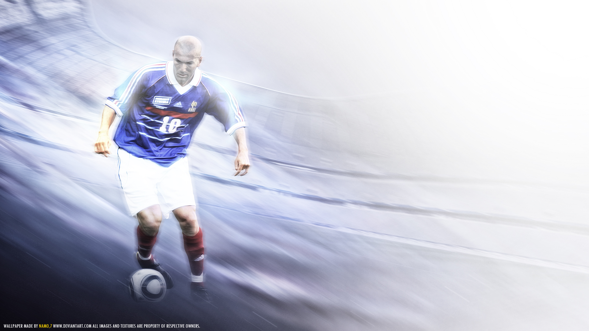 Descarga gratuita de fondo de pantalla para móvil de Fútbol, Deporte, Zinedine Zidane, Selección De Fútbol De Francia.