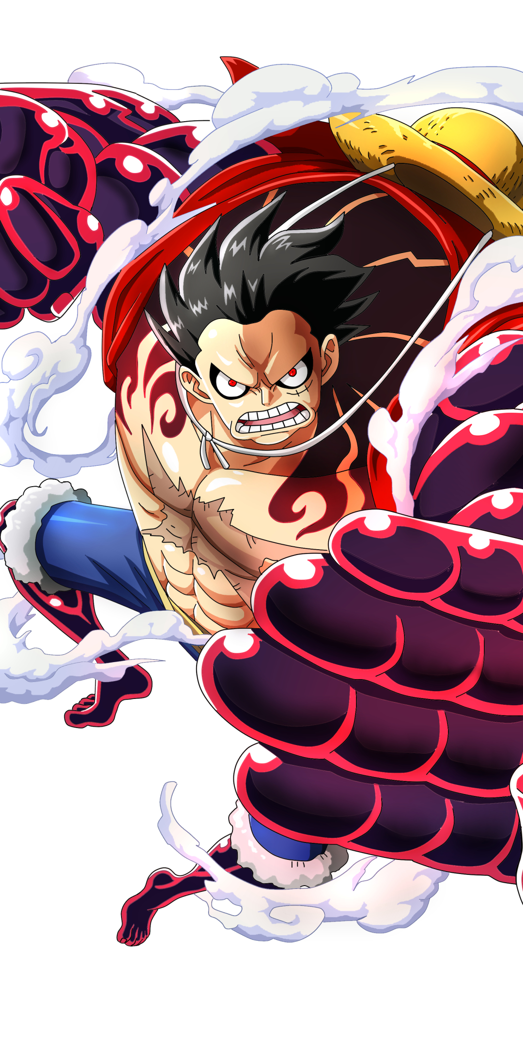 Handy-Wallpaper Animes, One Piece, Affe D Luffy kostenlos herunterladen.