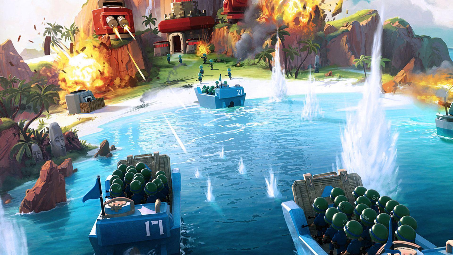 Melhores papéis de parede de Boom Beach para tela do telefone