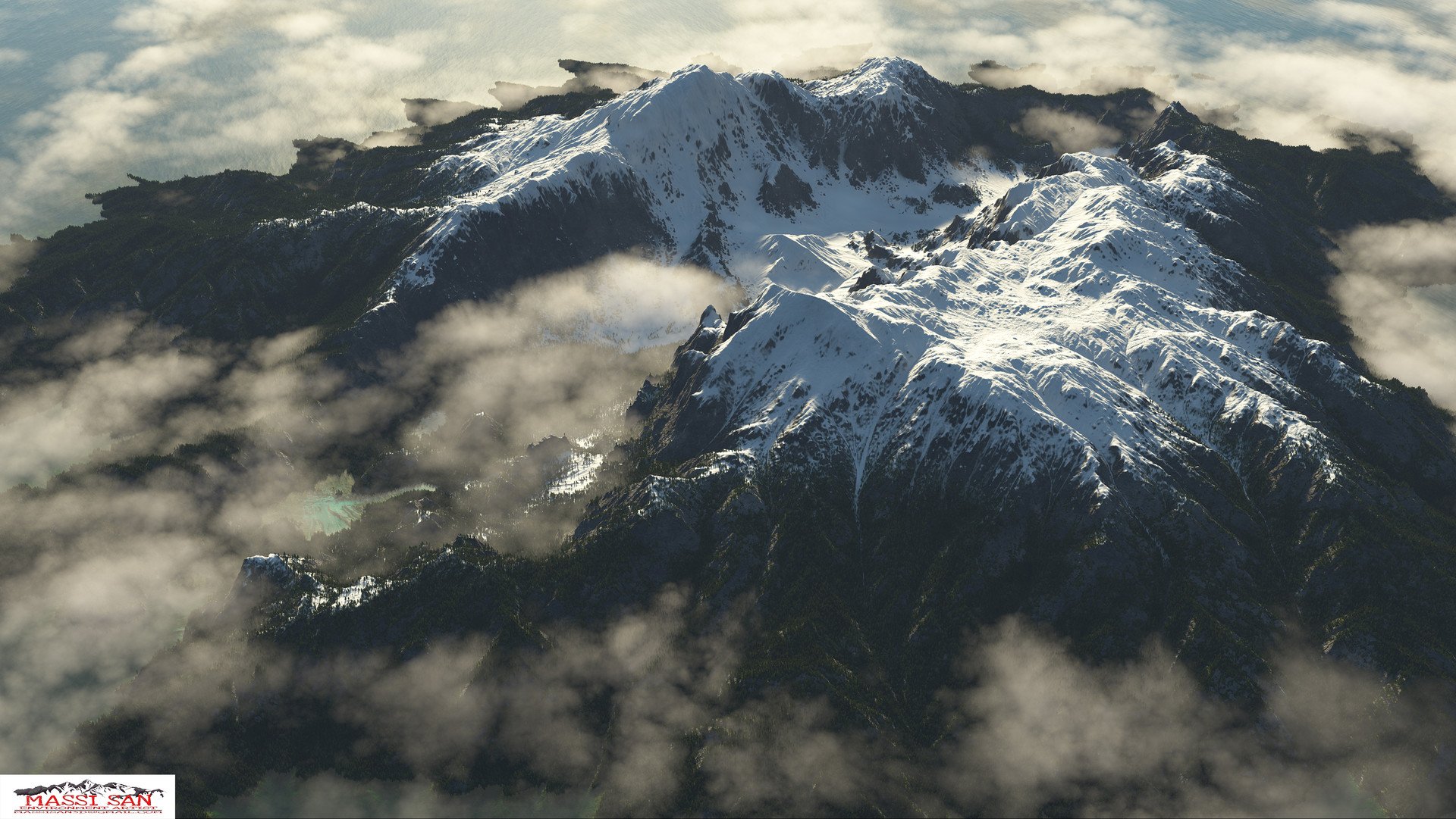 Baixe gratuitamente a imagem Céu, Montanhas, Neve, Montanha, Nuvem, Cenário, Terra/natureza na área de trabalho do seu PC