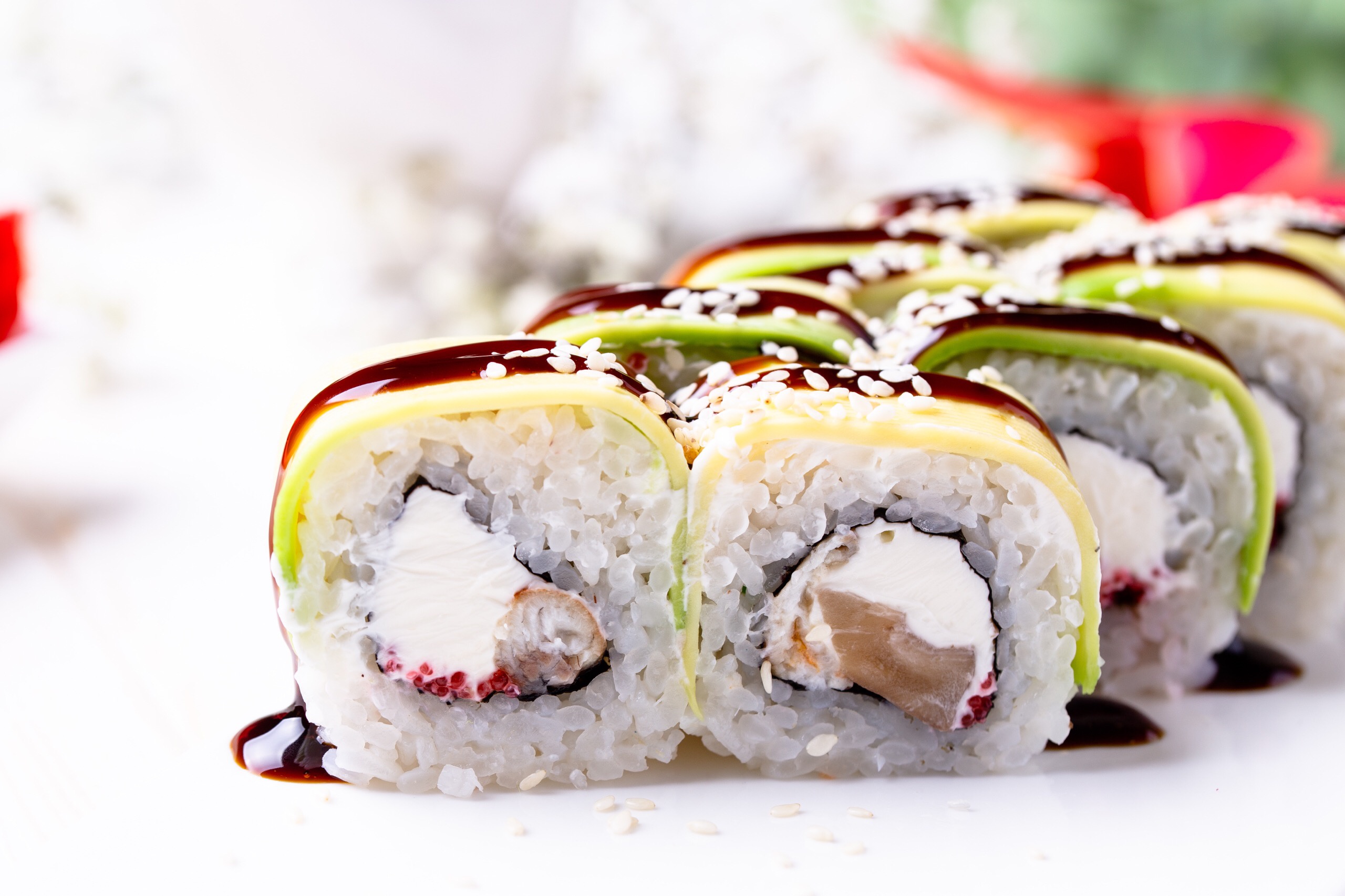 Baixe gratuitamente a imagem Comida, Sushi, Produto Do Mar na área de trabalho do seu PC