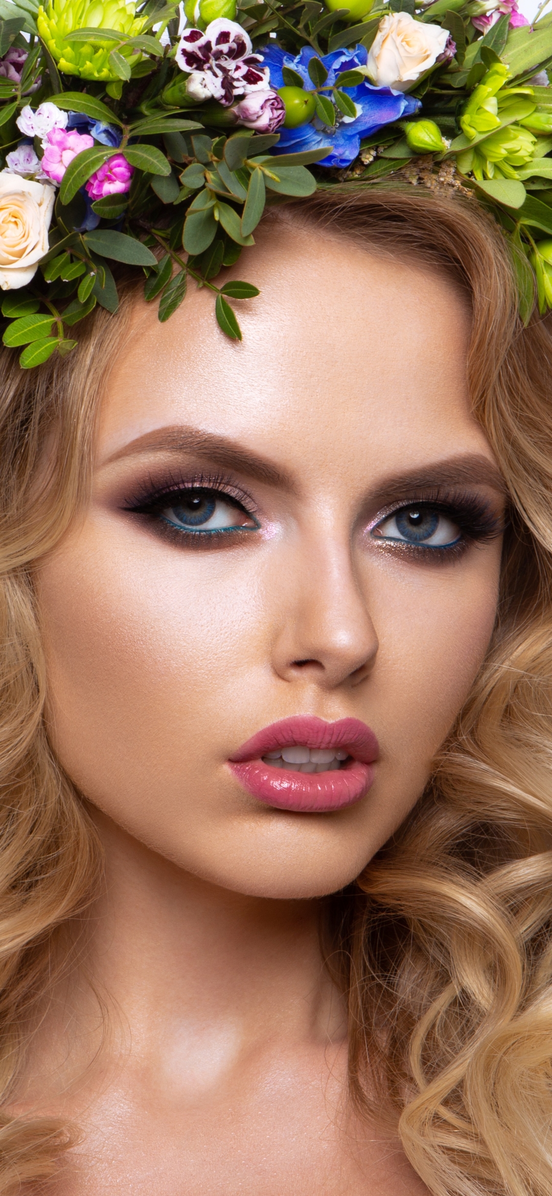 Download mobile wallpaper Face, Model, Women, Makeup for free.