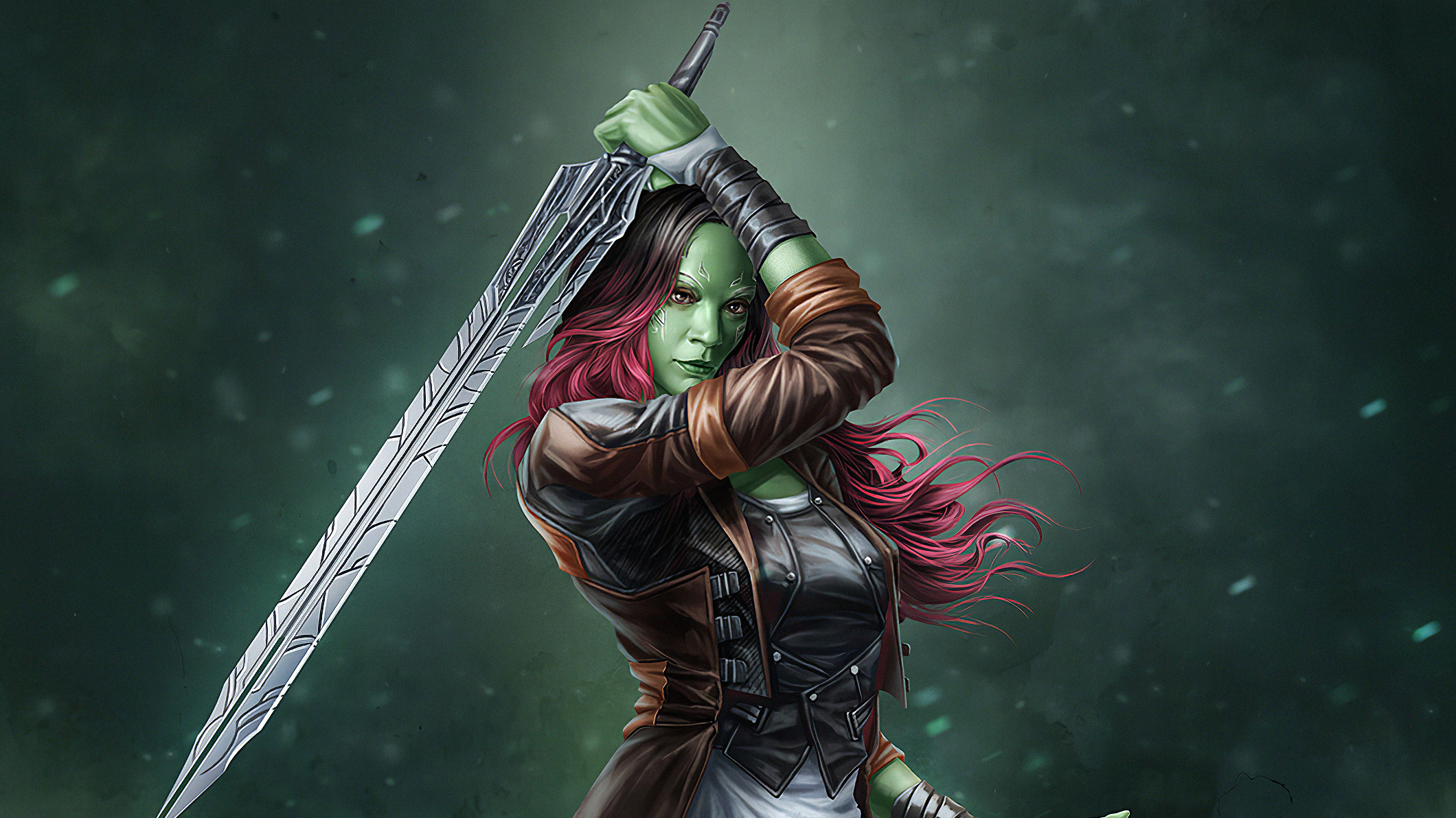 Download mobile wallpaper Comics, Guardians Of The Galaxy, Gamora for free.