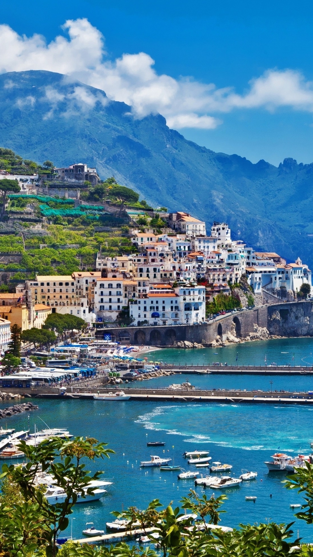 Download mobile wallpaper Italy, Amalfi, Man Made, Salerno, Towns for free.