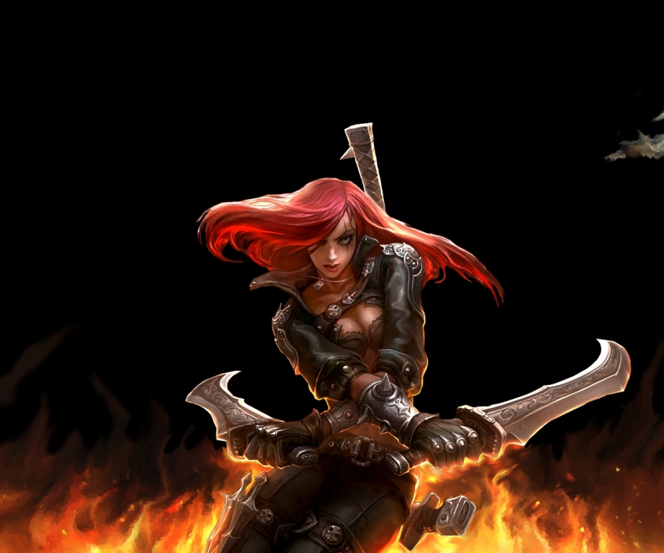 Download mobile wallpaper League Of Legends, Video Game, Katarina (League Of Legends) for free.